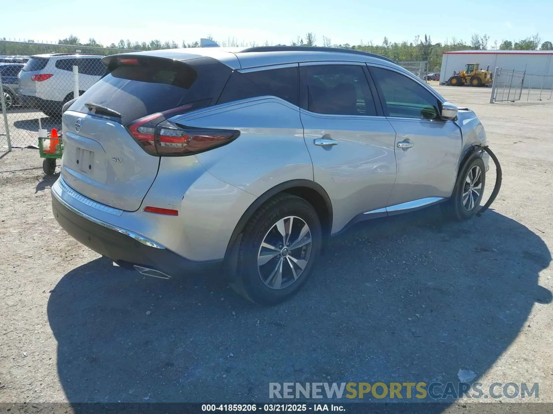 4 Photograph of a damaged car 5N1AZ2BJ4MC117043 NISSAN MURANO 2021