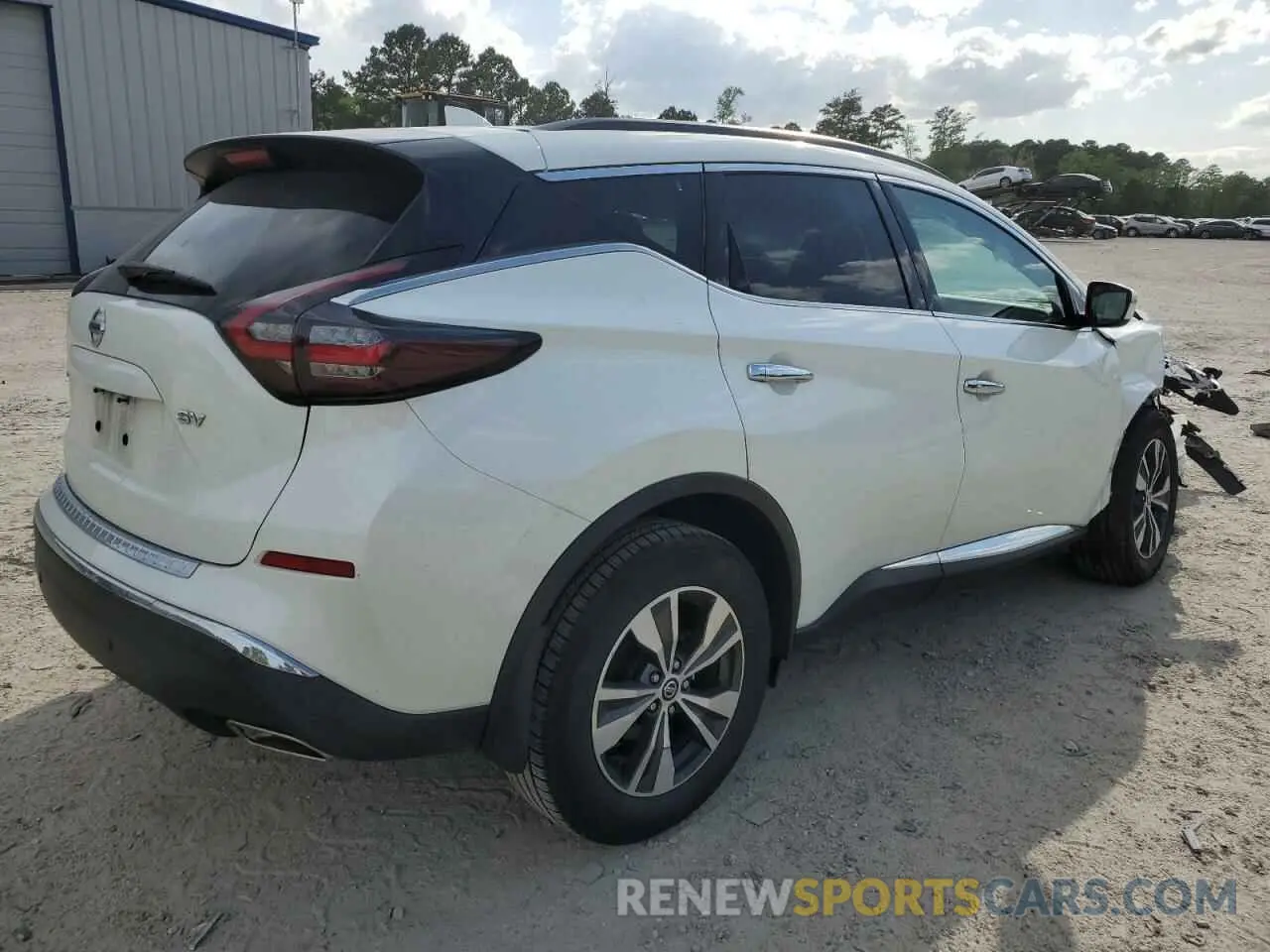 3 Photograph of a damaged car 5N1AZ2BJ4MC121383 NISSAN MURANO 2021
