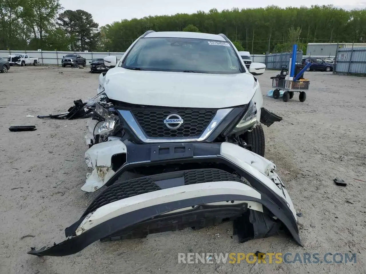 5 Photograph of a damaged car 5N1AZ2BJ4MC121383 NISSAN MURANO 2021