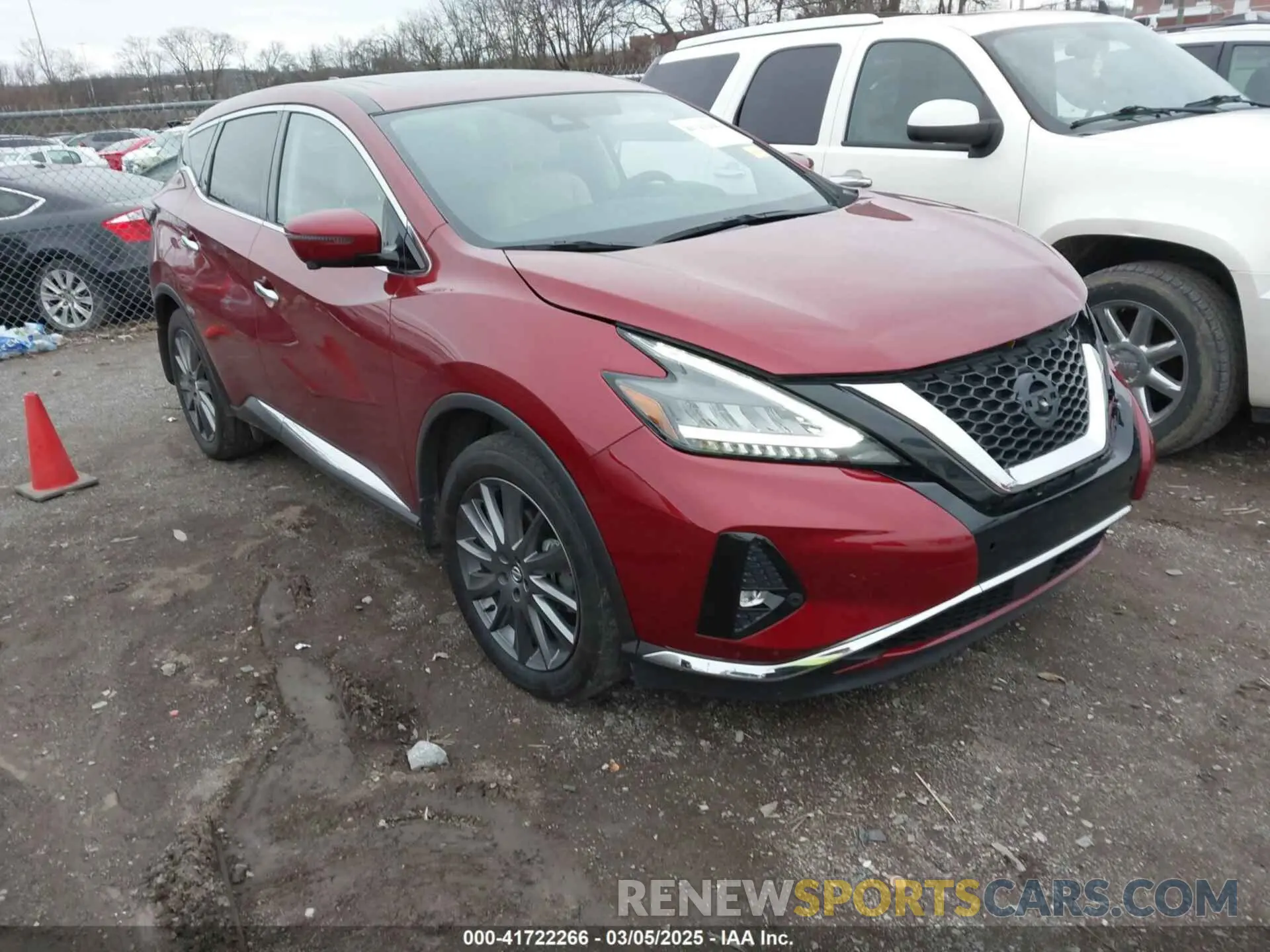 1 Фотография поврежденного автомобиля 5N1AZ2BJ5MC131534 NISSAN MURANO 2021