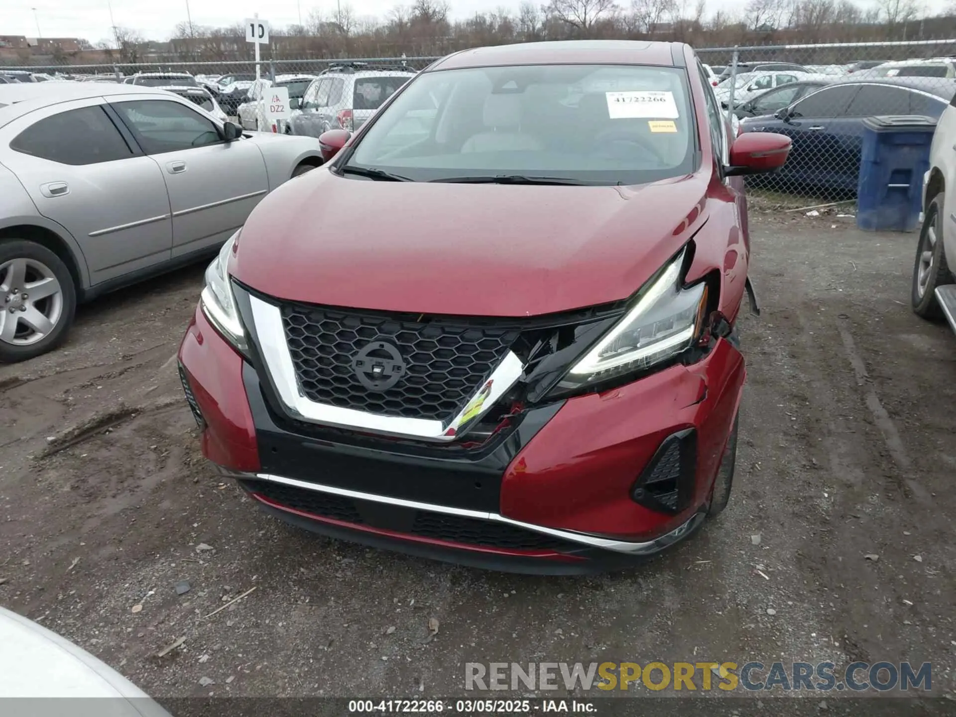 12 Фотография поврежденного автомобиля 5N1AZ2BJ5MC131534 NISSAN MURANO 2021