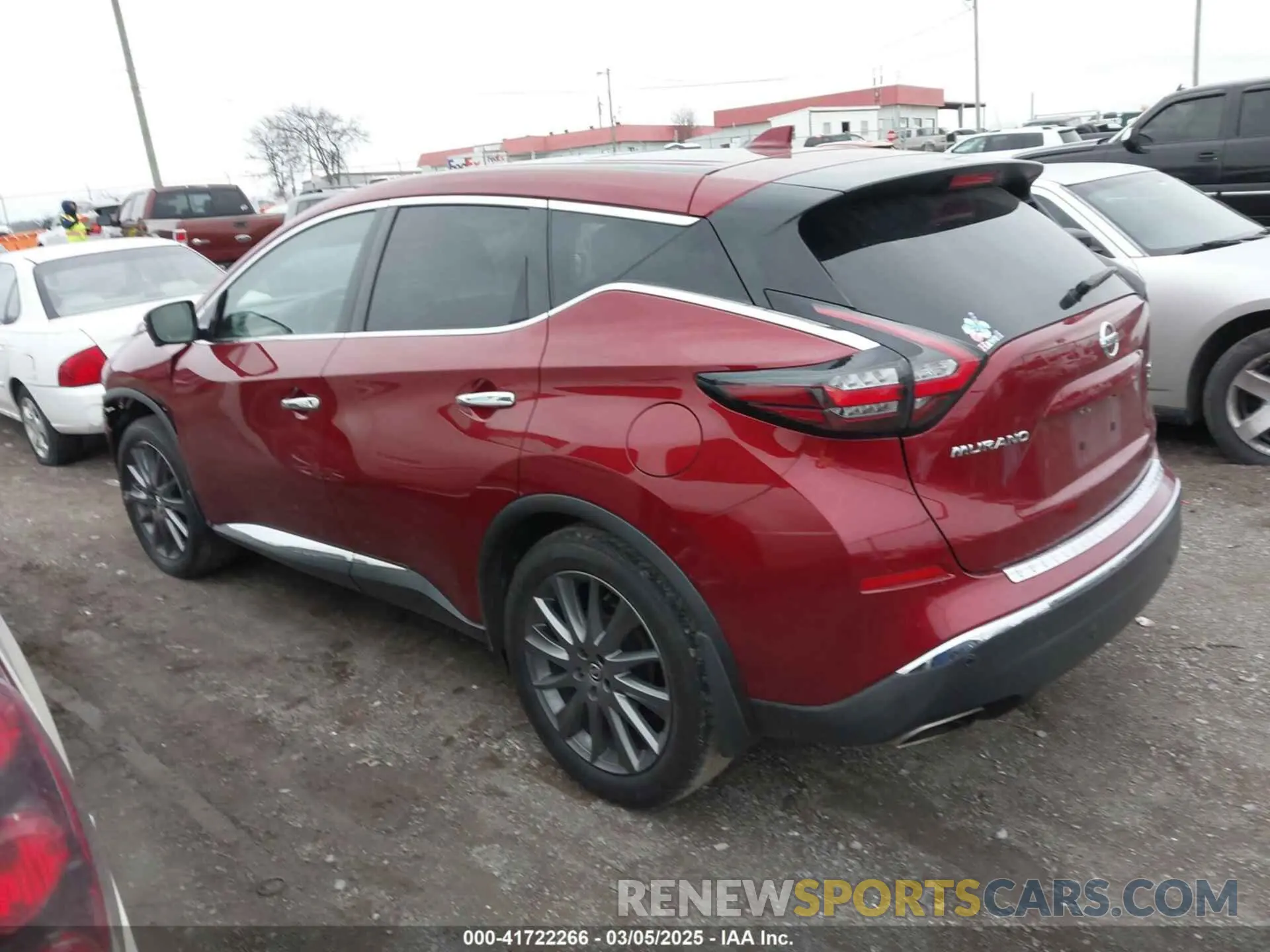 14 Фотография поврежденного автомобиля 5N1AZ2BJ5MC131534 NISSAN MURANO 2021