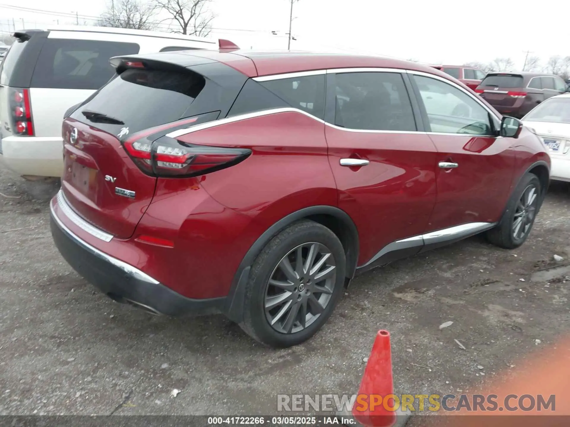 4 Фотография поврежденного автомобиля 5N1AZ2BJ5MC131534 NISSAN MURANO 2021