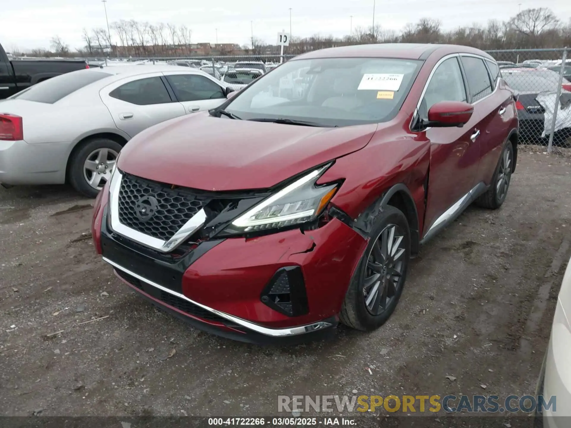 6 Фотография поврежденного автомобиля 5N1AZ2BJ5MC131534 NISSAN MURANO 2021