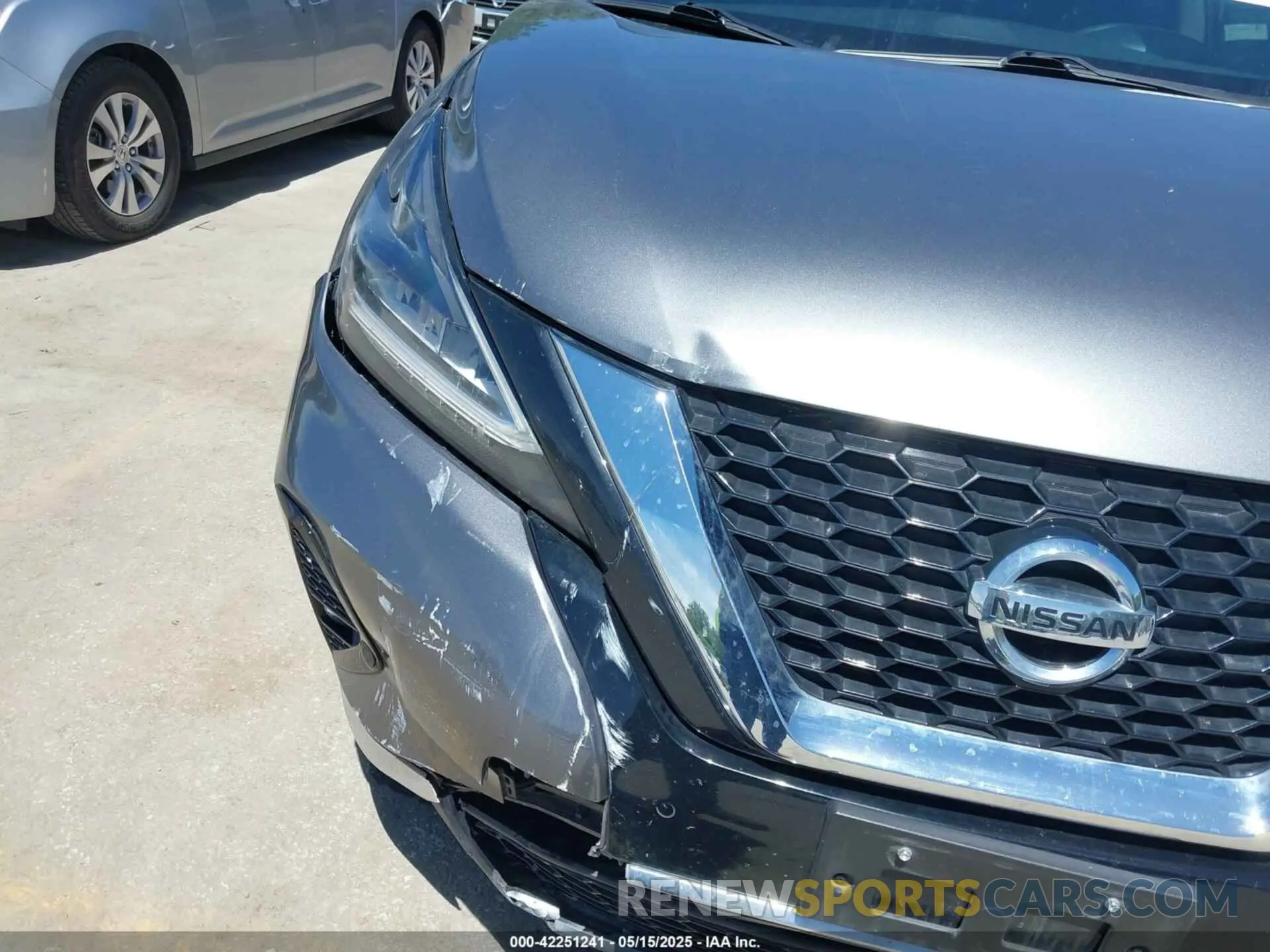 17 Photograph of a damaged car 5N1AZ2BJ9MC121315 NISSAN MURANO 2021