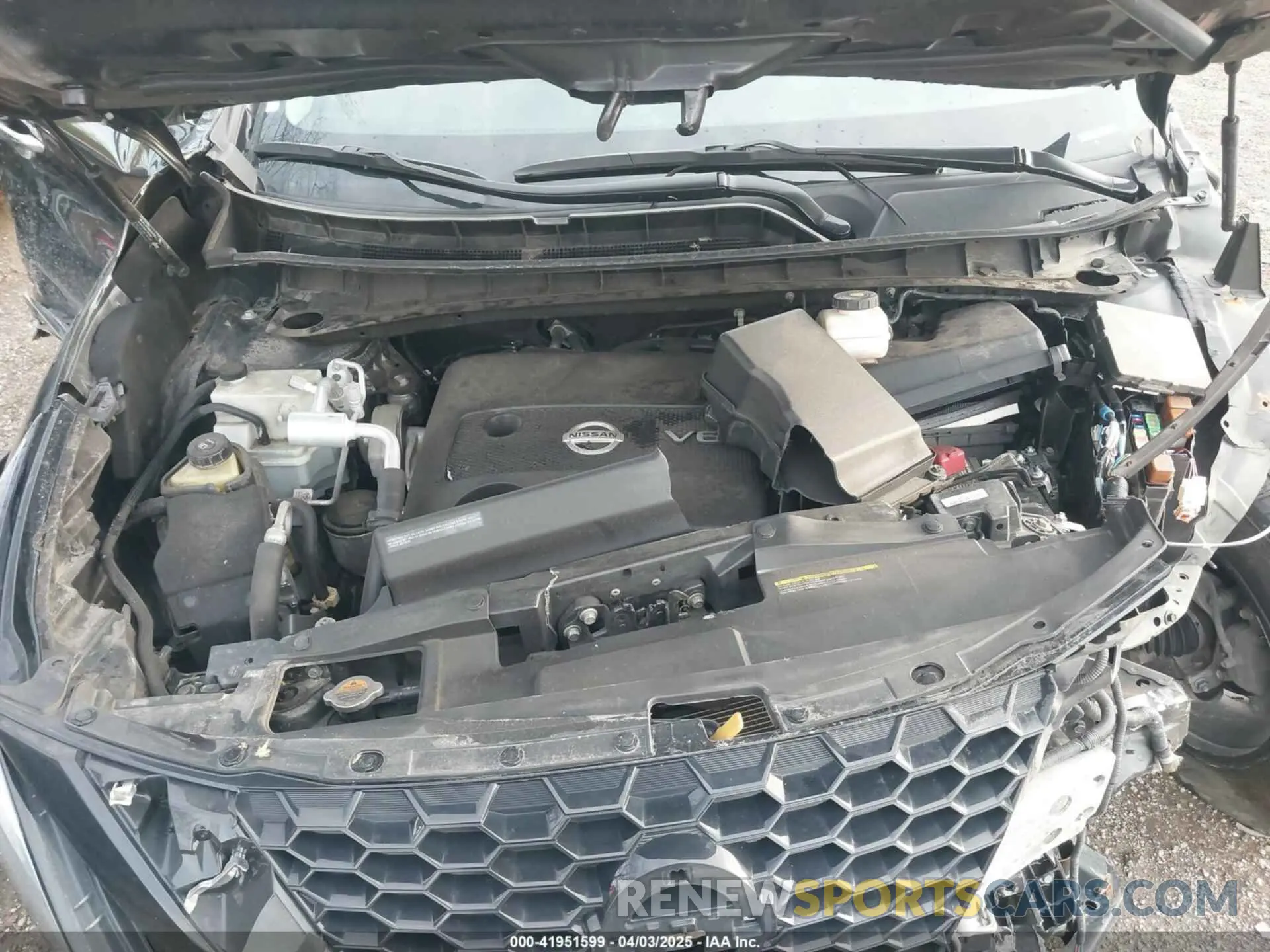 10 Фотография поврежденного автомобиля 5N1AZ2BS2MC142810 NISSAN MURANO 2021