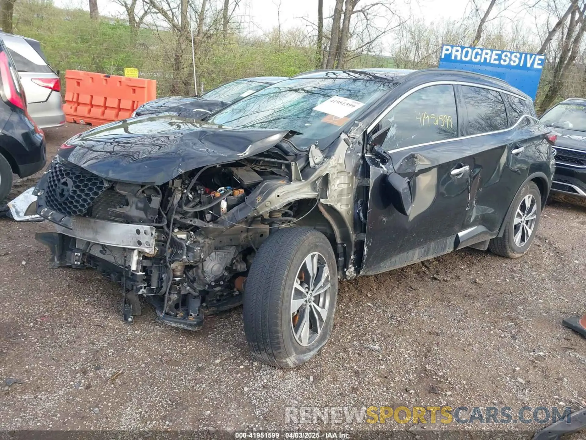2 Фотография поврежденного автомобиля 5N1AZ2BS2MC142810 NISSAN MURANO 2021