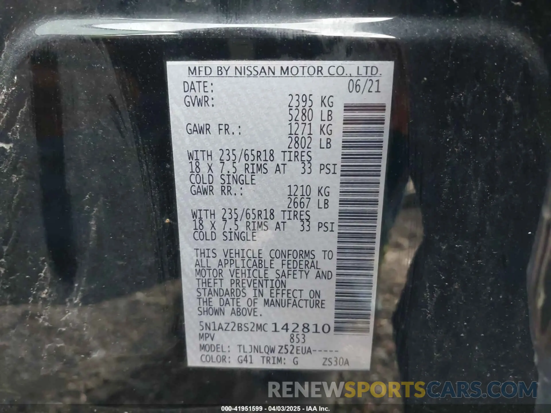 9 Фотография поврежденного автомобиля 5N1AZ2BS2MC142810 NISSAN MURANO 2021