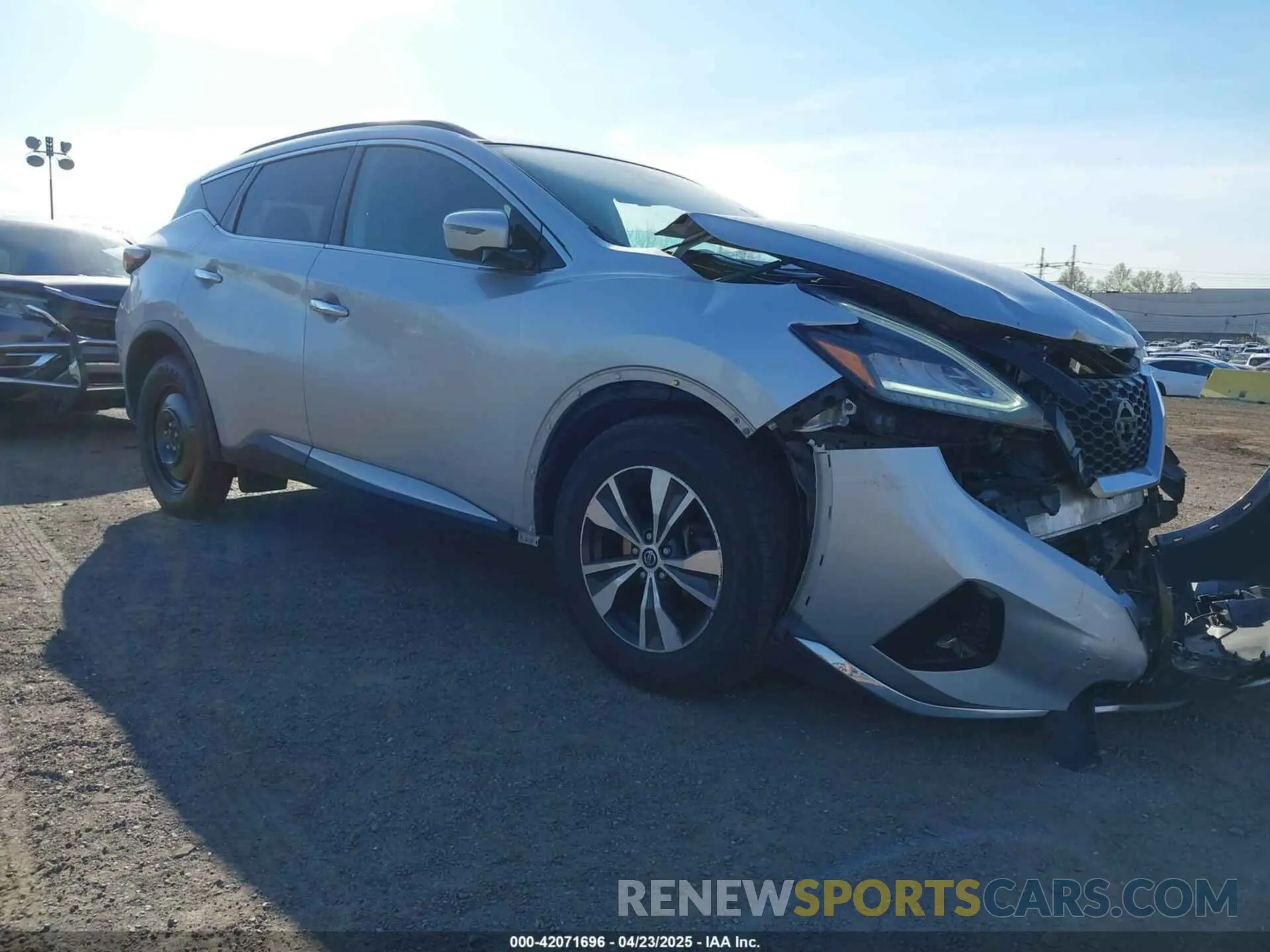1 Photograph of a damaged car 5N1AZ2BS3MC144498 NISSAN MURANO 2021