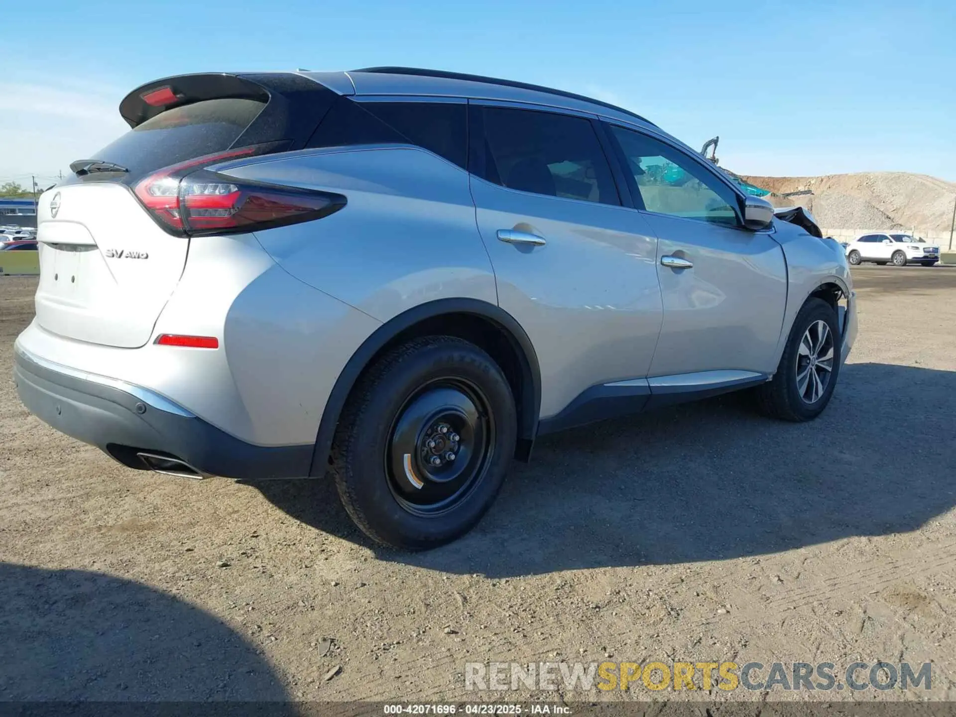 4 Photograph of a damaged car 5N1AZ2BS3MC144498 NISSAN MURANO 2021