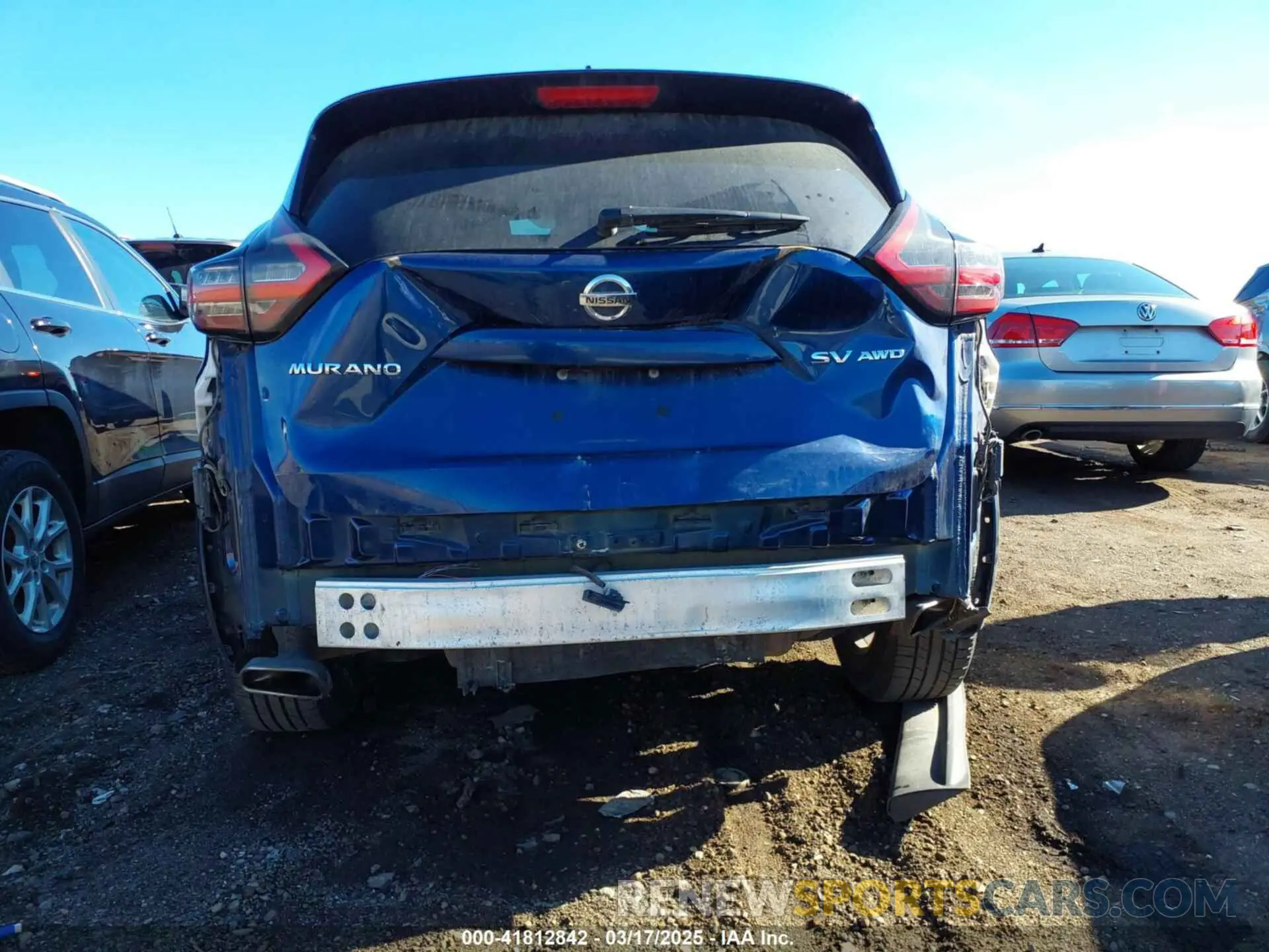 17 Photograph of a damaged car 5N1AZ2BS4MC122901 NISSAN MURANO 2021