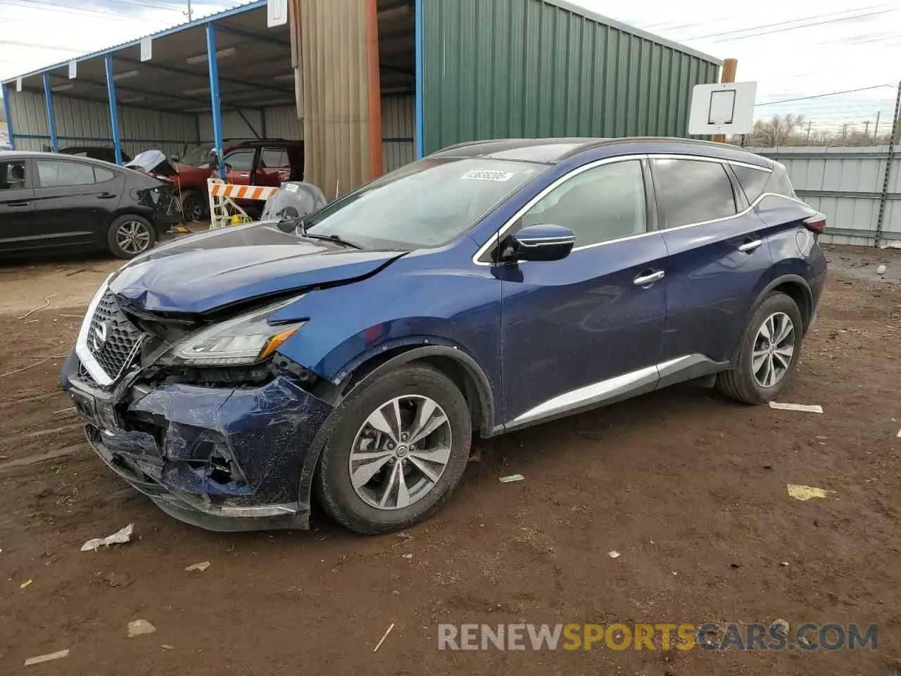 1 Фотография поврежденного автомобиля 5N1AZ2BS8MC107995 NISSAN MURANO 2021