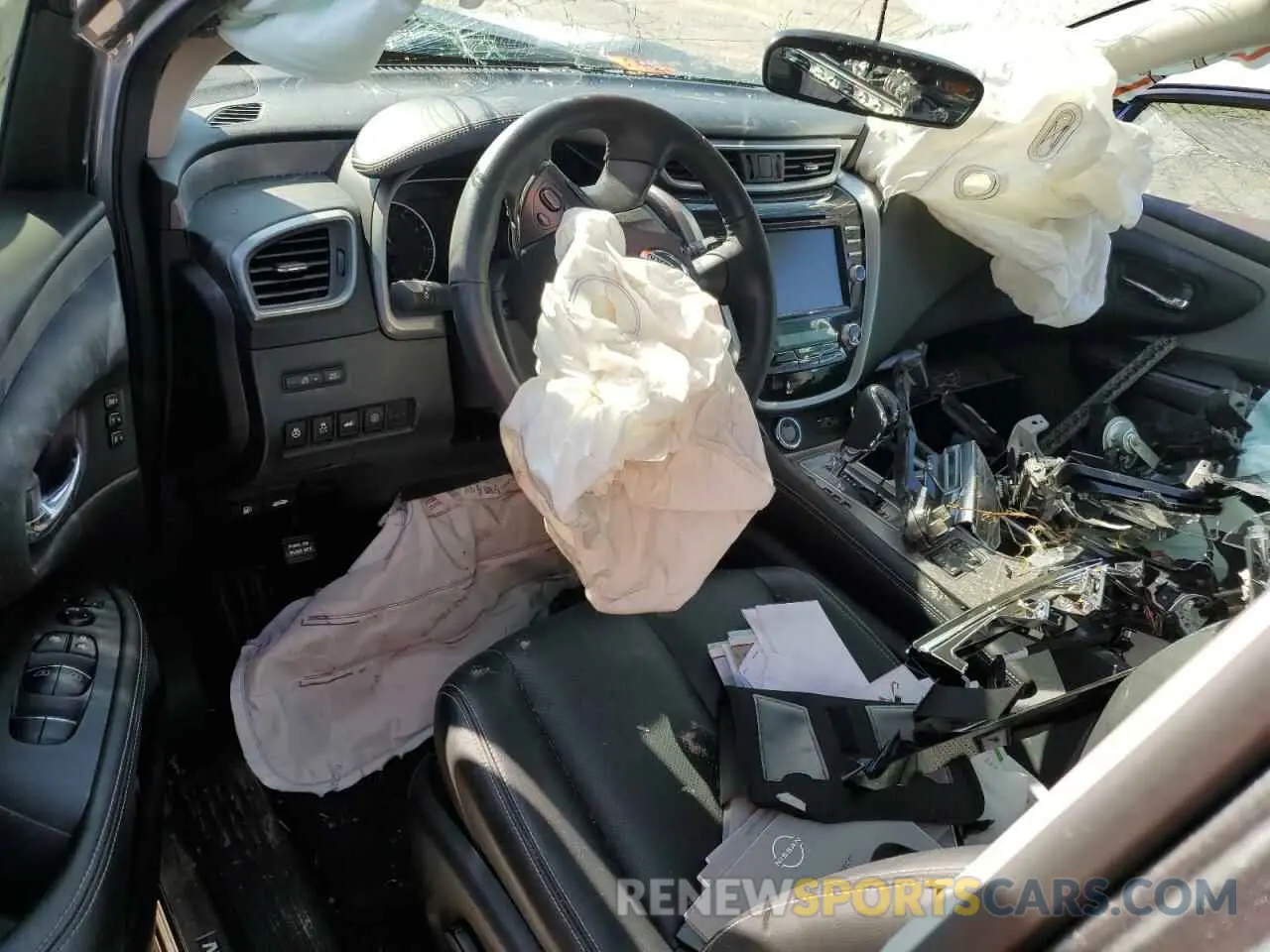 8 Фотография поврежденного автомобиля 5N1AZ2CJ8MC116086 NISSAN MURANO 2021