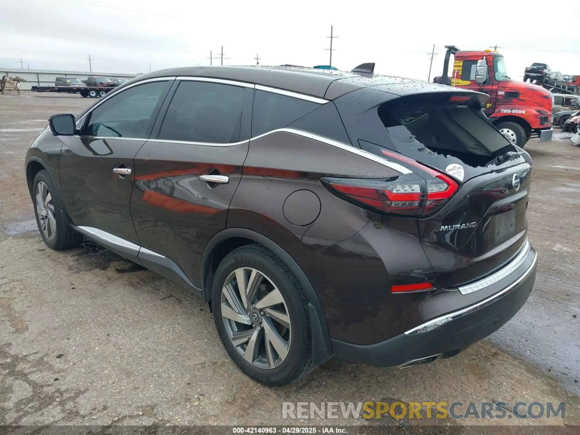 3 Photograph of a damaged car 5N1AZ2CJ9MC115755 NISSAN MURANO 2021