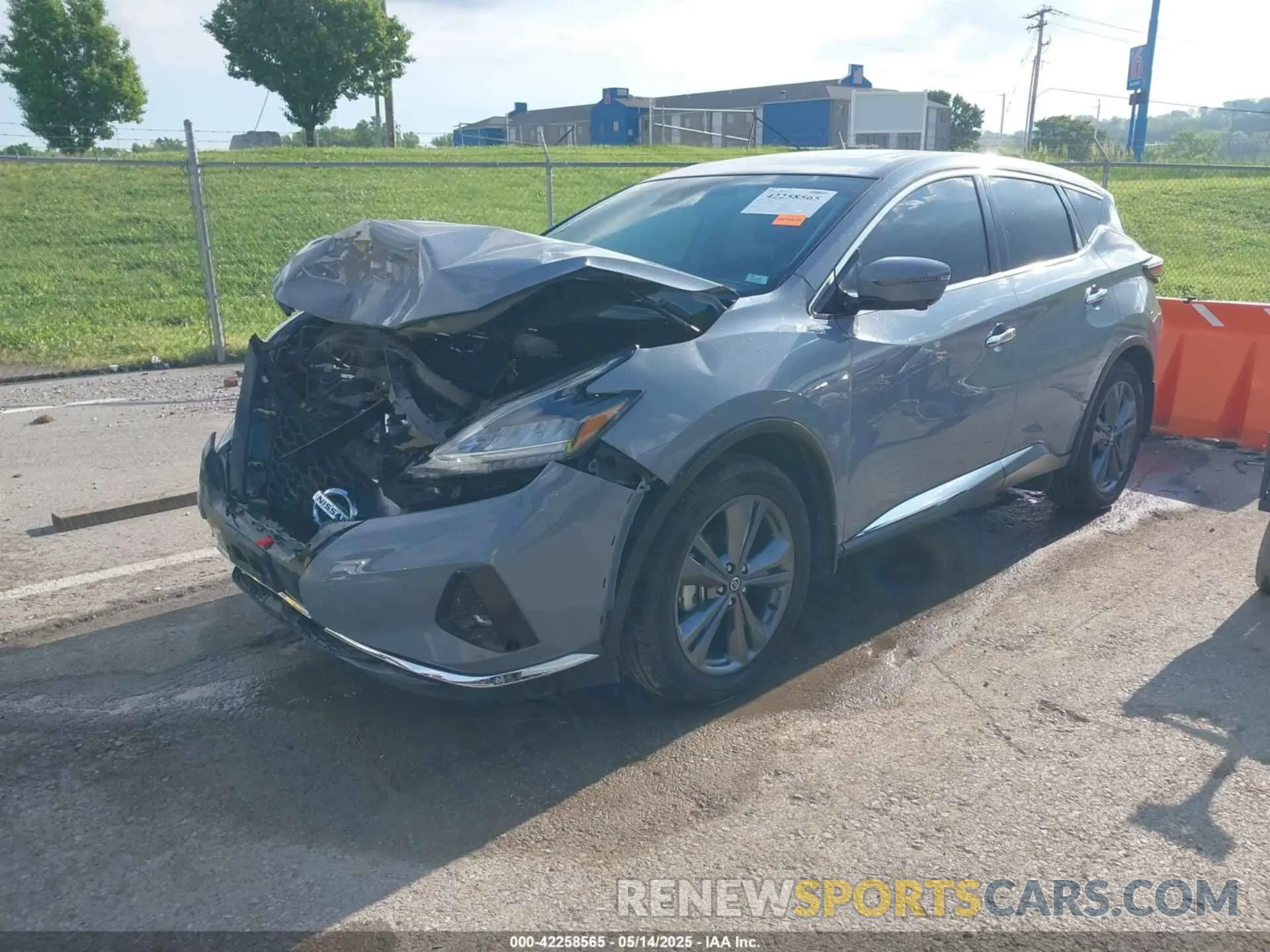 2 Photograph of a damaged car 5N1AZ2CS1MC125236 NISSAN MURANO 2021