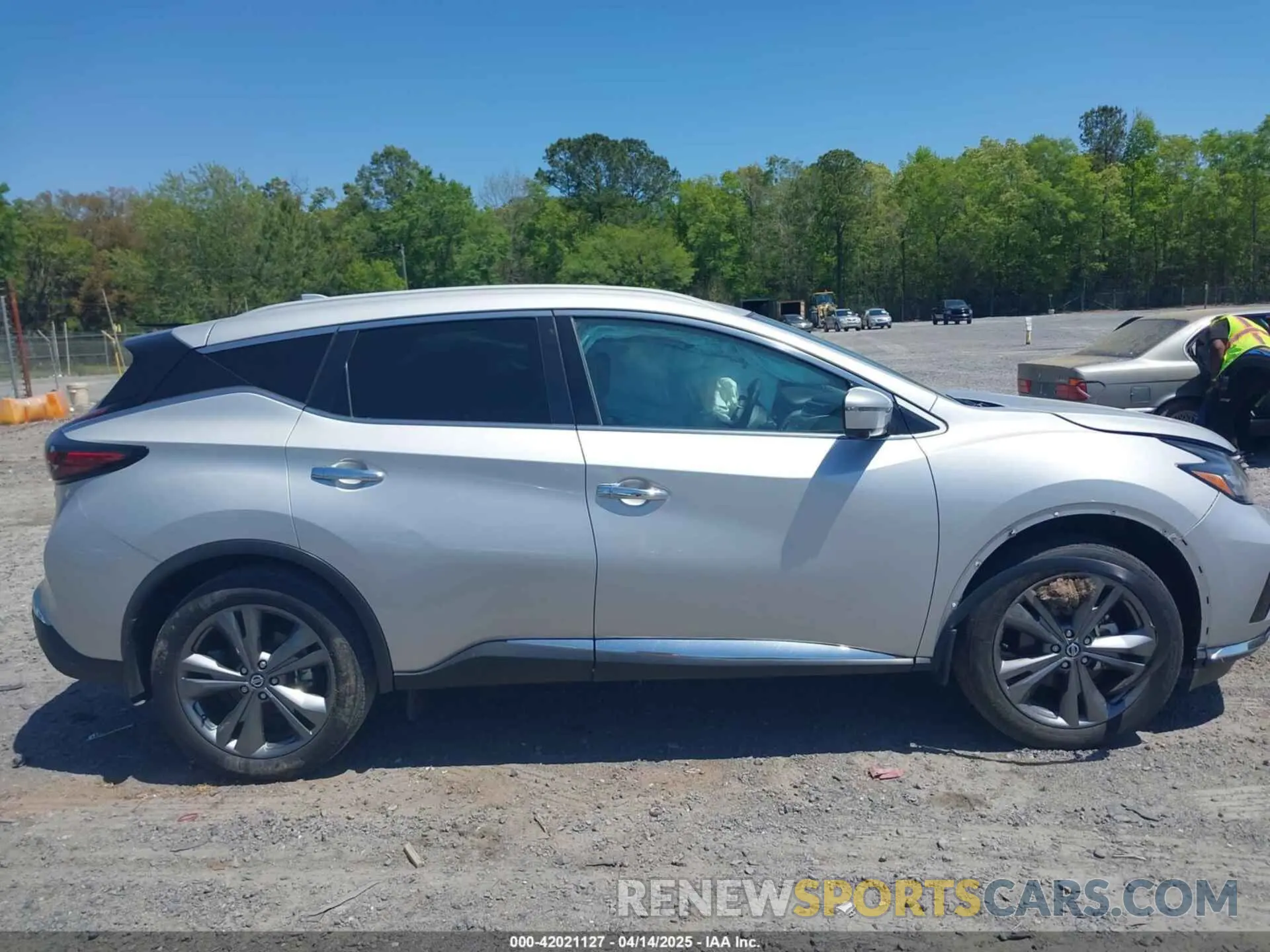 14 Фотография поврежденного автомобиля 5N1AZ2DJ8MC117592 NISSAN MURANO 2021