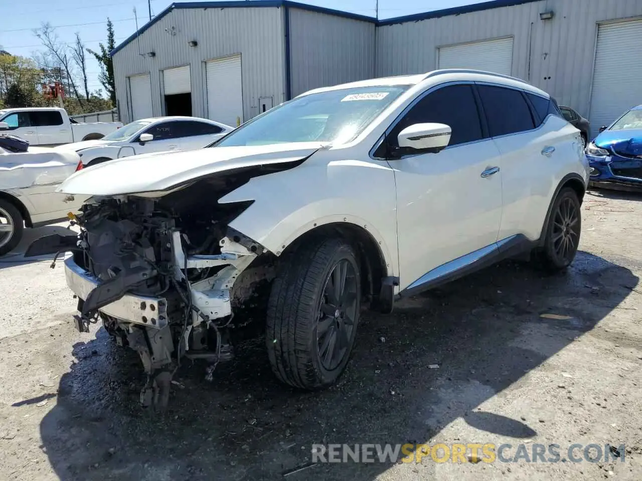 1 Фотография поврежденного автомобиля 5N1AZ2DJ9MC144316 NISSAN MURANO 2021