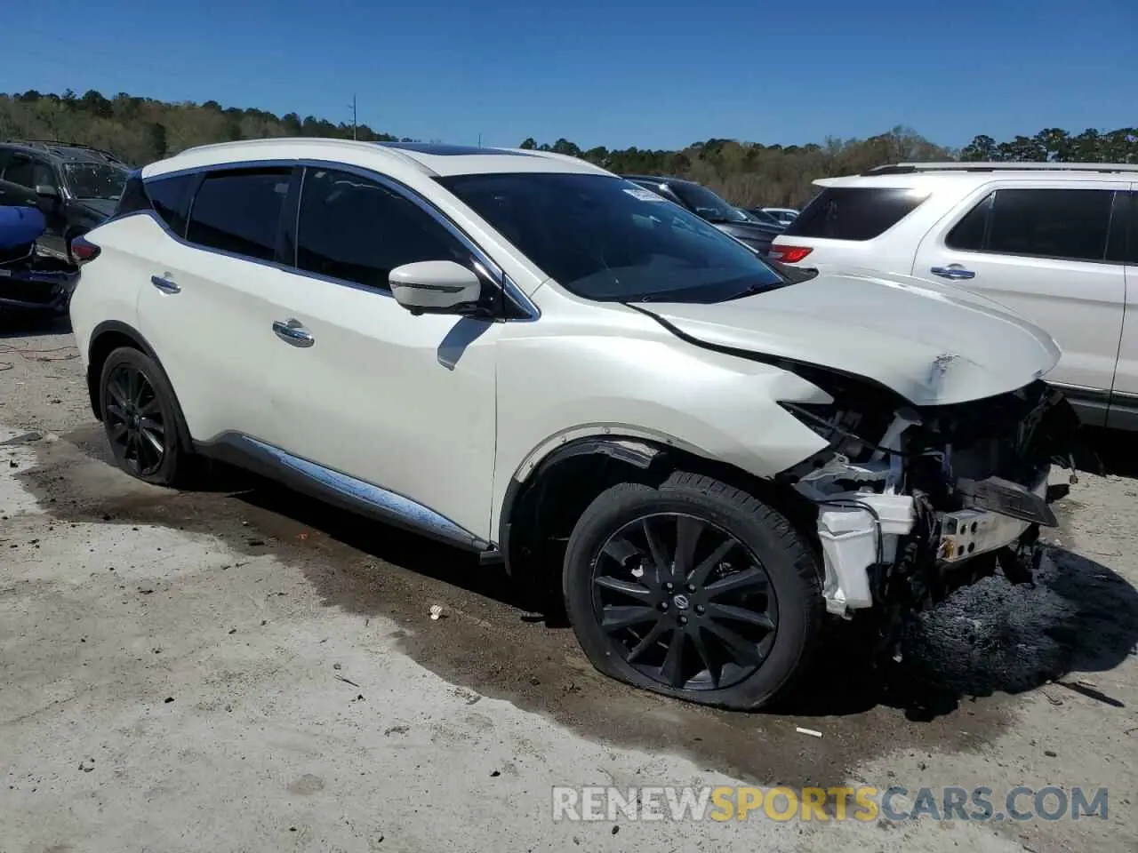 4 Фотография поврежденного автомобиля 5N1AZ2DJ9MC144316 NISSAN MURANO 2021