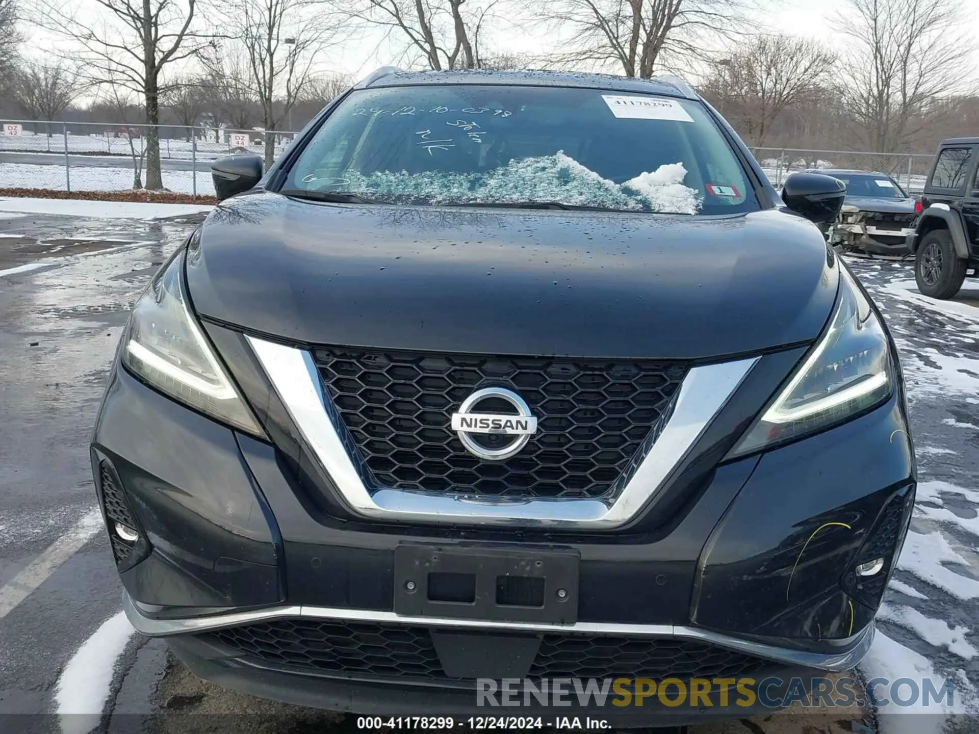 12 Фотография поврежденного автомобиля 5N1AZ2DS3MC144126 NISSAN MURANO 2021
