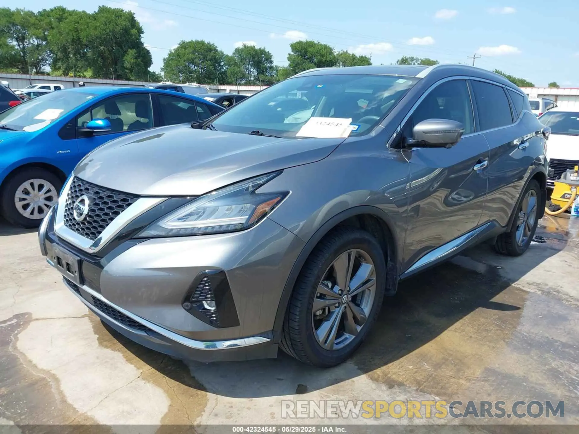 2 Photograph of a damaged car 5N1AZ2DS9MC103600 NISSAN MURANO 2021