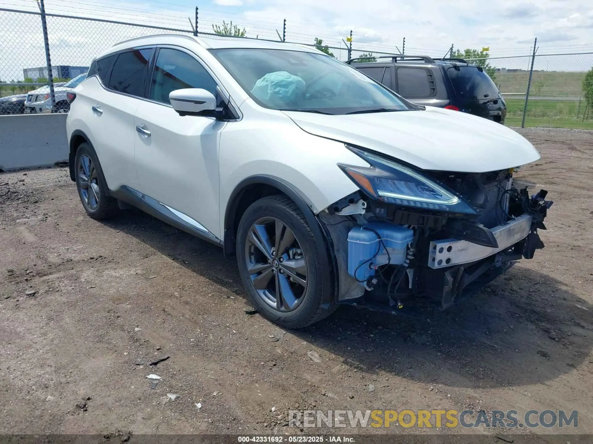 1 Фотография поврежденного автомобиля 5N1AZ2DSXMC113150 NISSAN MURANO 2021