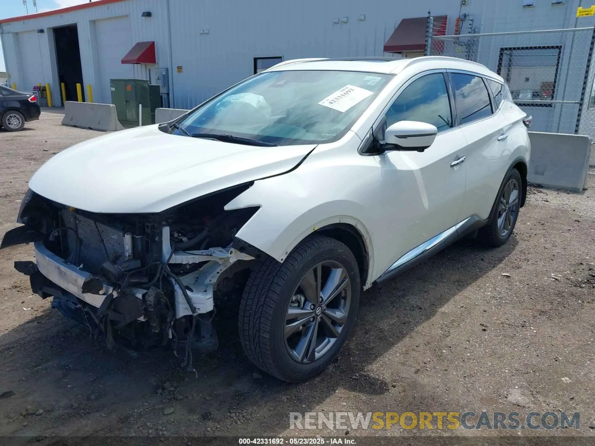 2 Фотография поврежденного автомобиля 5N1AZ2DSXMC113150 NISSAN MURANO 2021