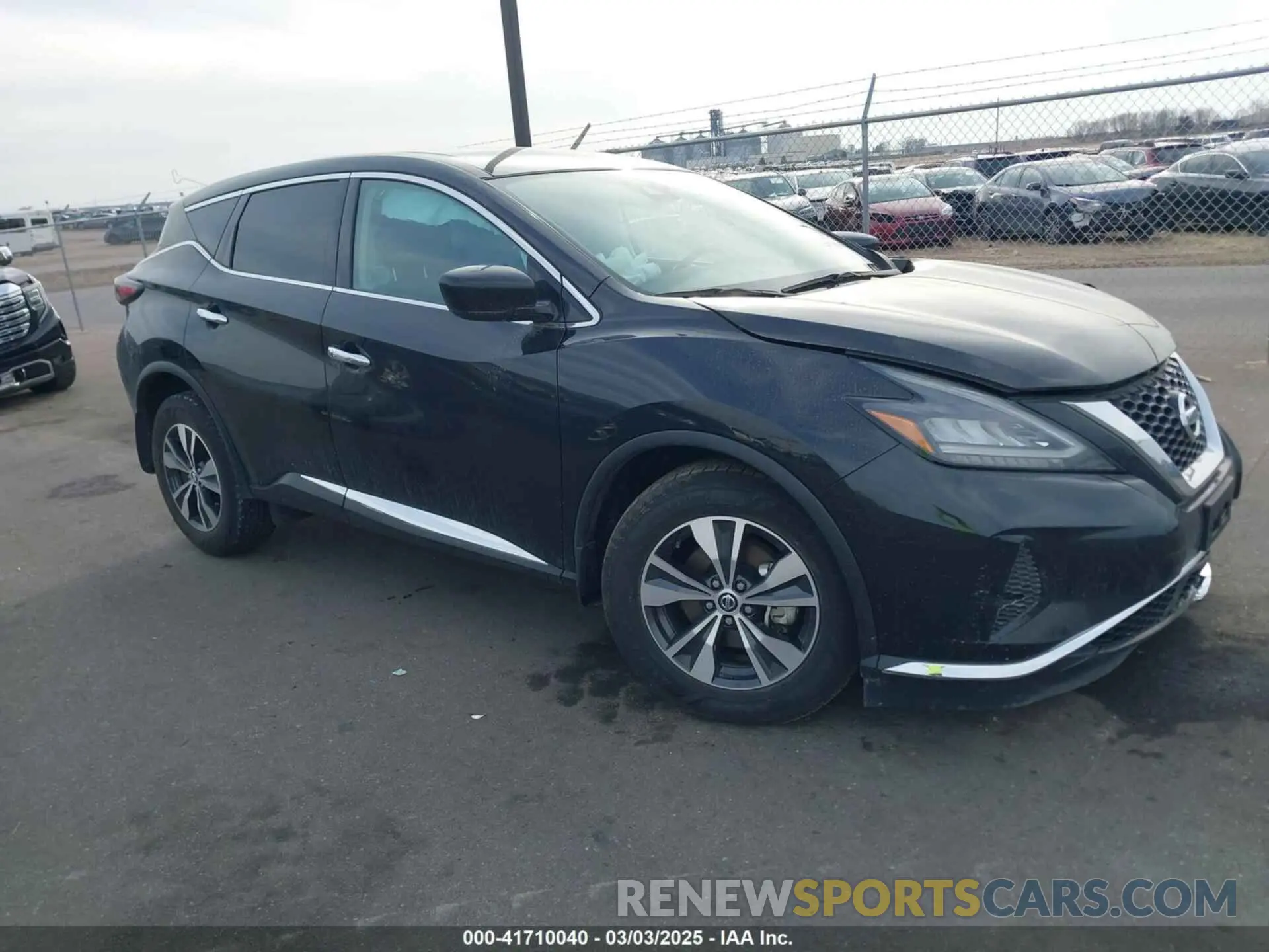 1 Photograph of a damaged car 5N1AZ2AS0NC114538 NISSAN MURANO 2022