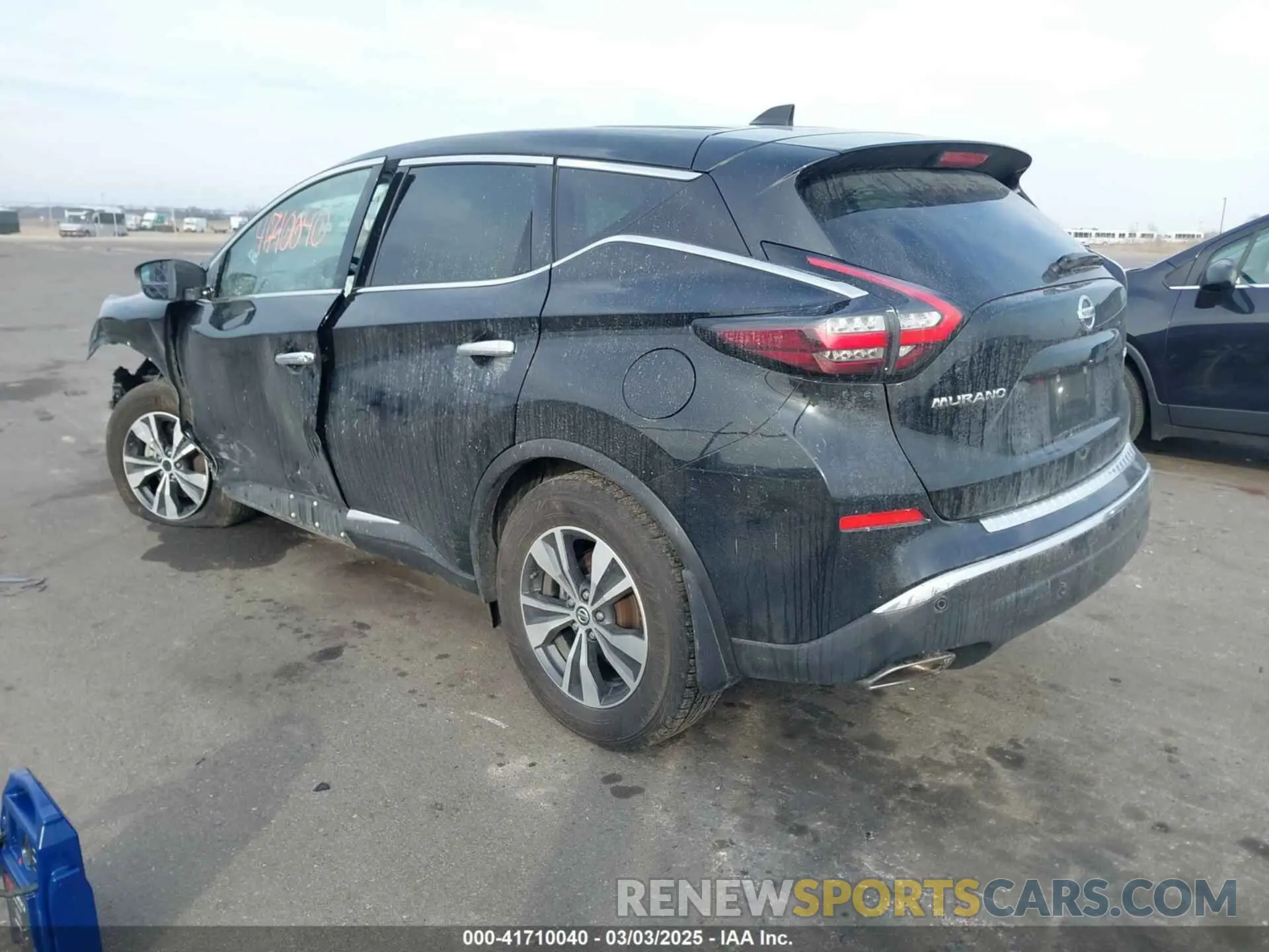 3 Photograph of a damaged car 5N1AZ2AS0NC114538 NISSAN MURANO 2022