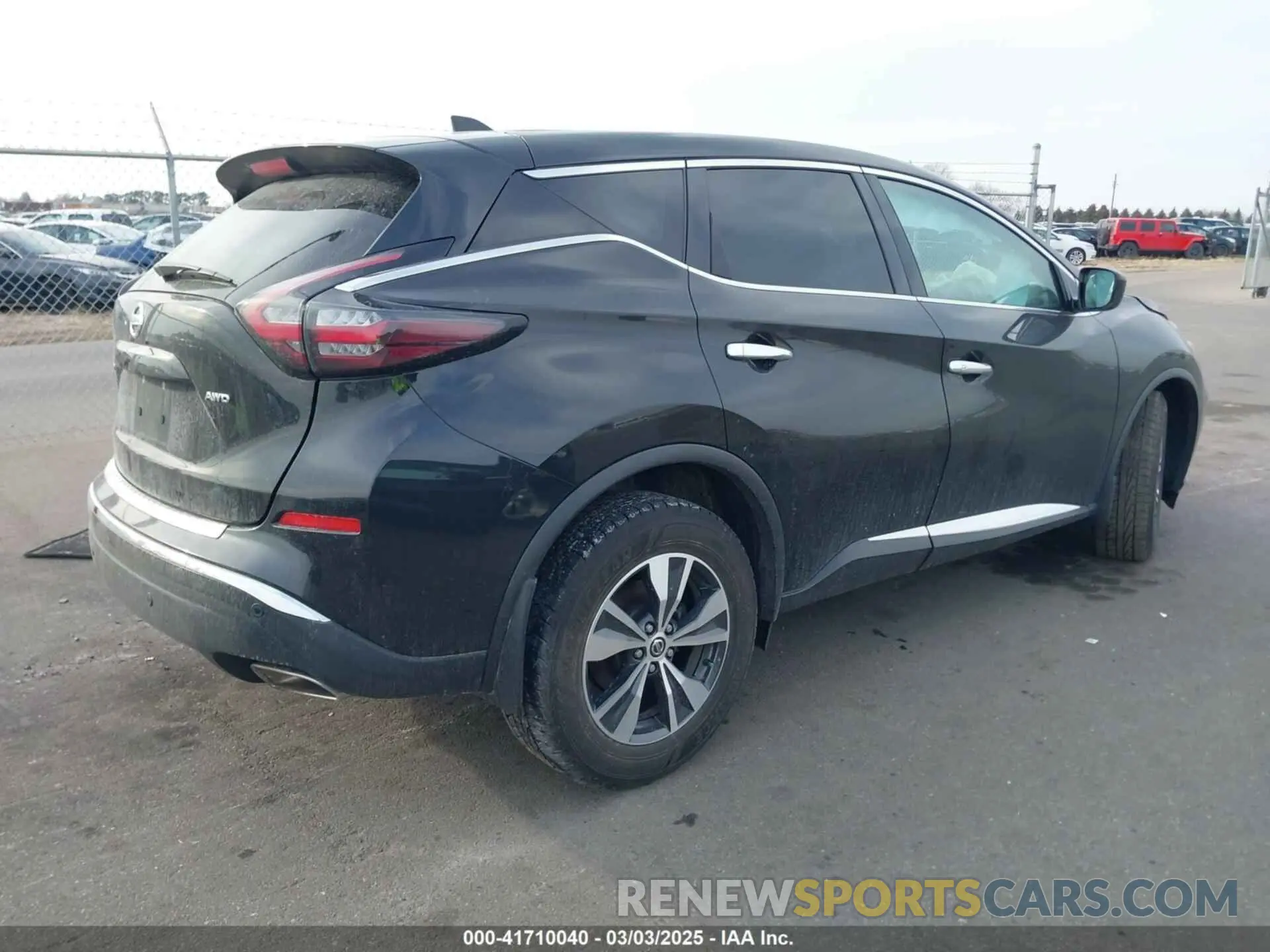 4 Photograph of a damaged car 5N1AZ2AS0NC114538 NISSAN MURANO 2022