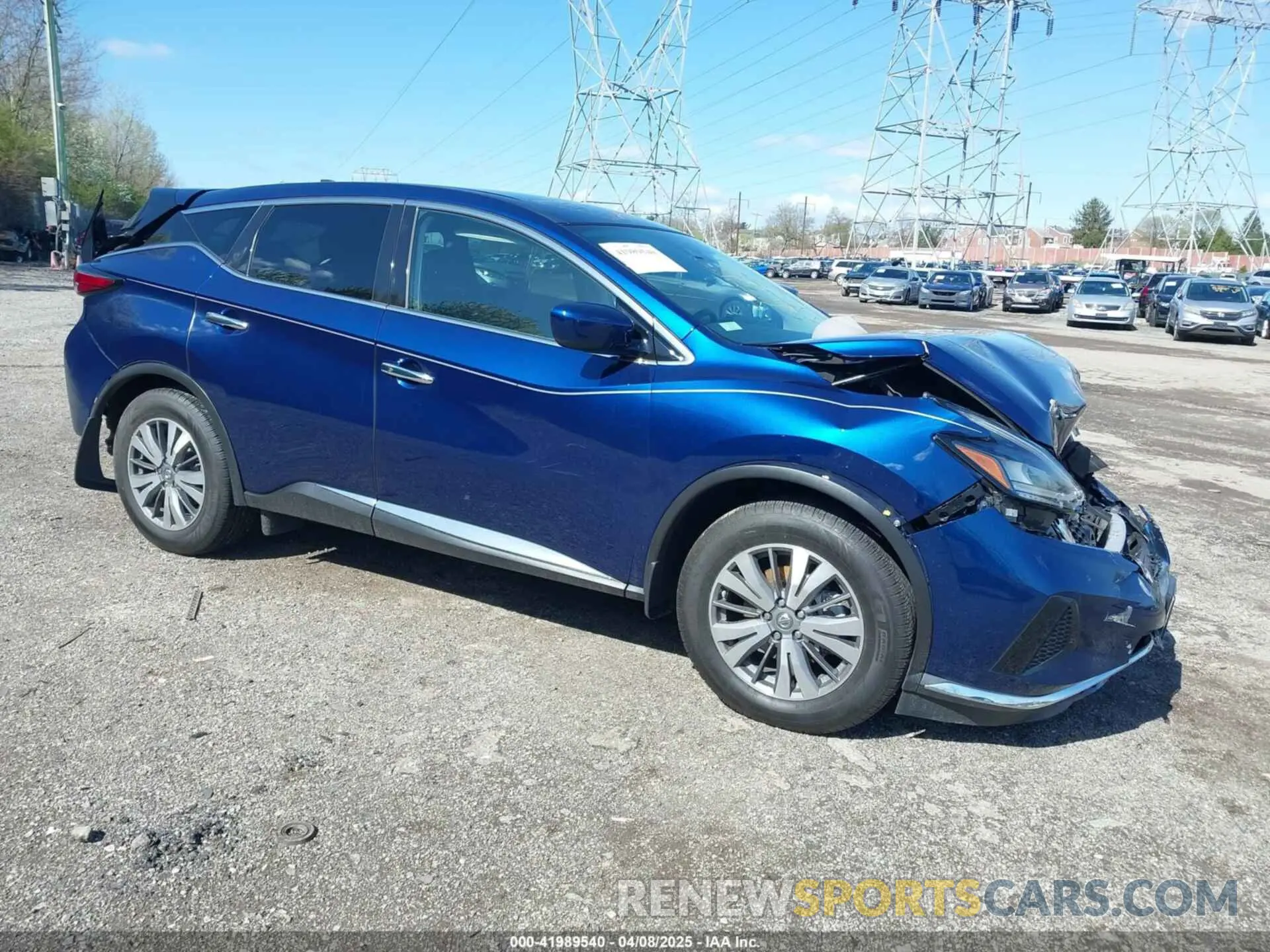 1 Фотография поврежденного автомобиля 5N1AZ2AS0NC117407 NISSAN MURANO 2022
