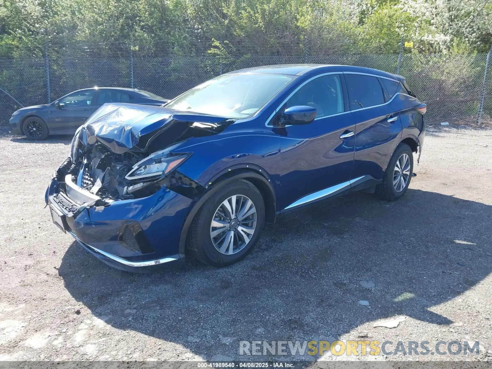 2 Фотография поврежденного автомобиля 5N1AZ2AS0NC117407 NISSAN MURANO 2022
