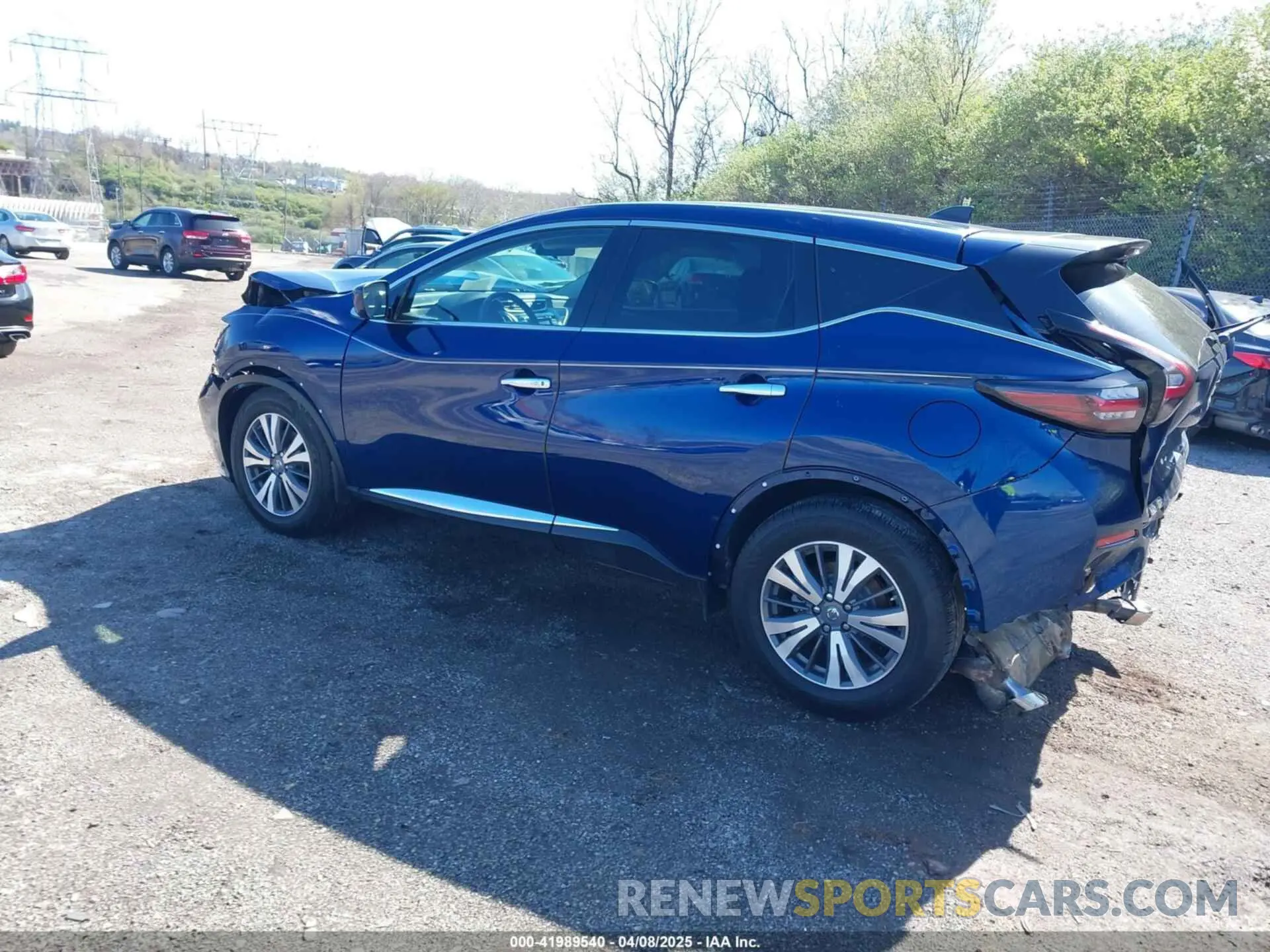 3 Фотография поврежденного автомобиля 5N1AZ2AS0NC117407 NISSAN MURANO 2022