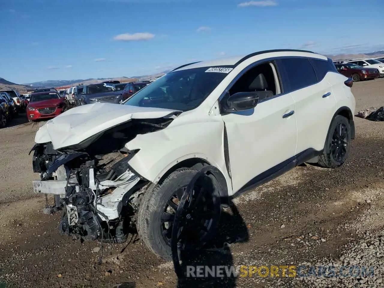 1 Photograph of a damaged car 5N1AZ2BS0NC128292 NISSAN MURANO 2022