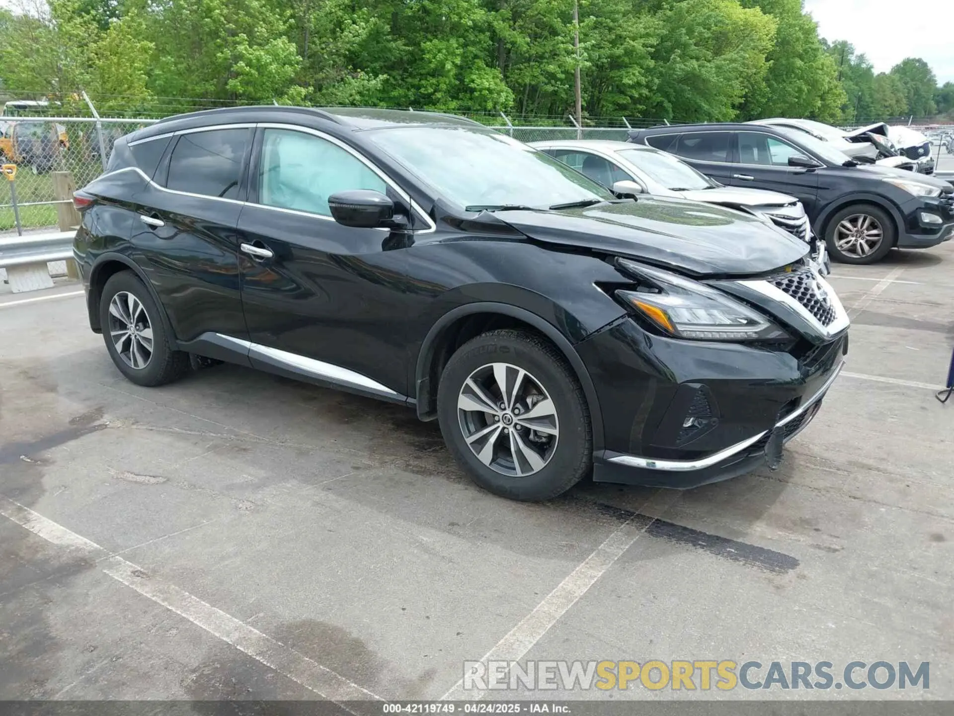 1 Photograph of a damaged car 5N1AZ2BSXNC124539 NISSAN MURANO 2022
