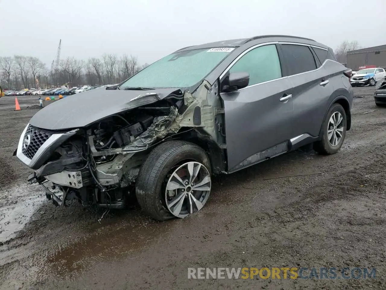 1 Photograph of a damaged car 5N1AZ2BSXNC127165 NISSAN MURANO 2022