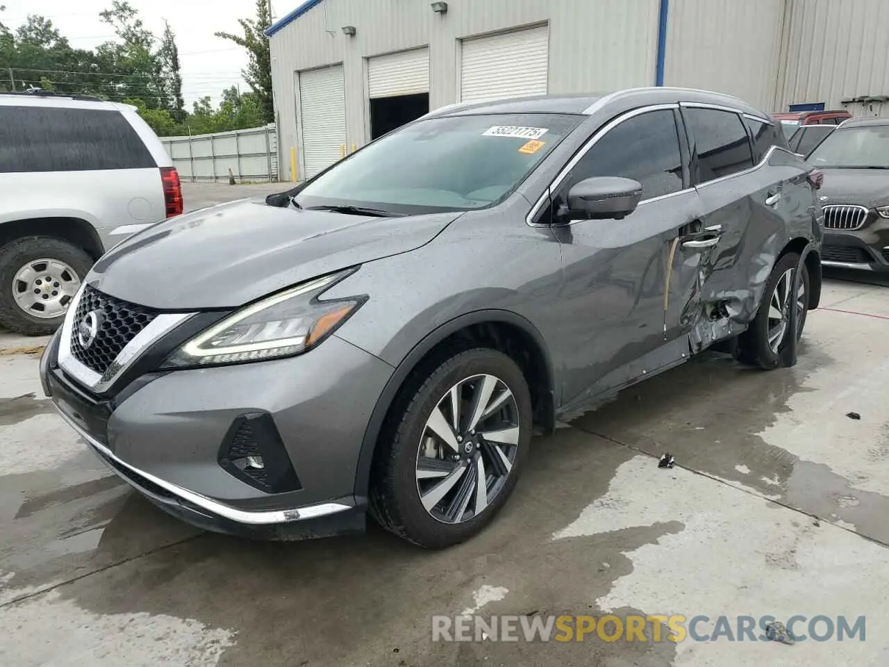1 Photograph of a damaged car 5N1AZ2CJ7NC111642 NISSAN MURANO 2022