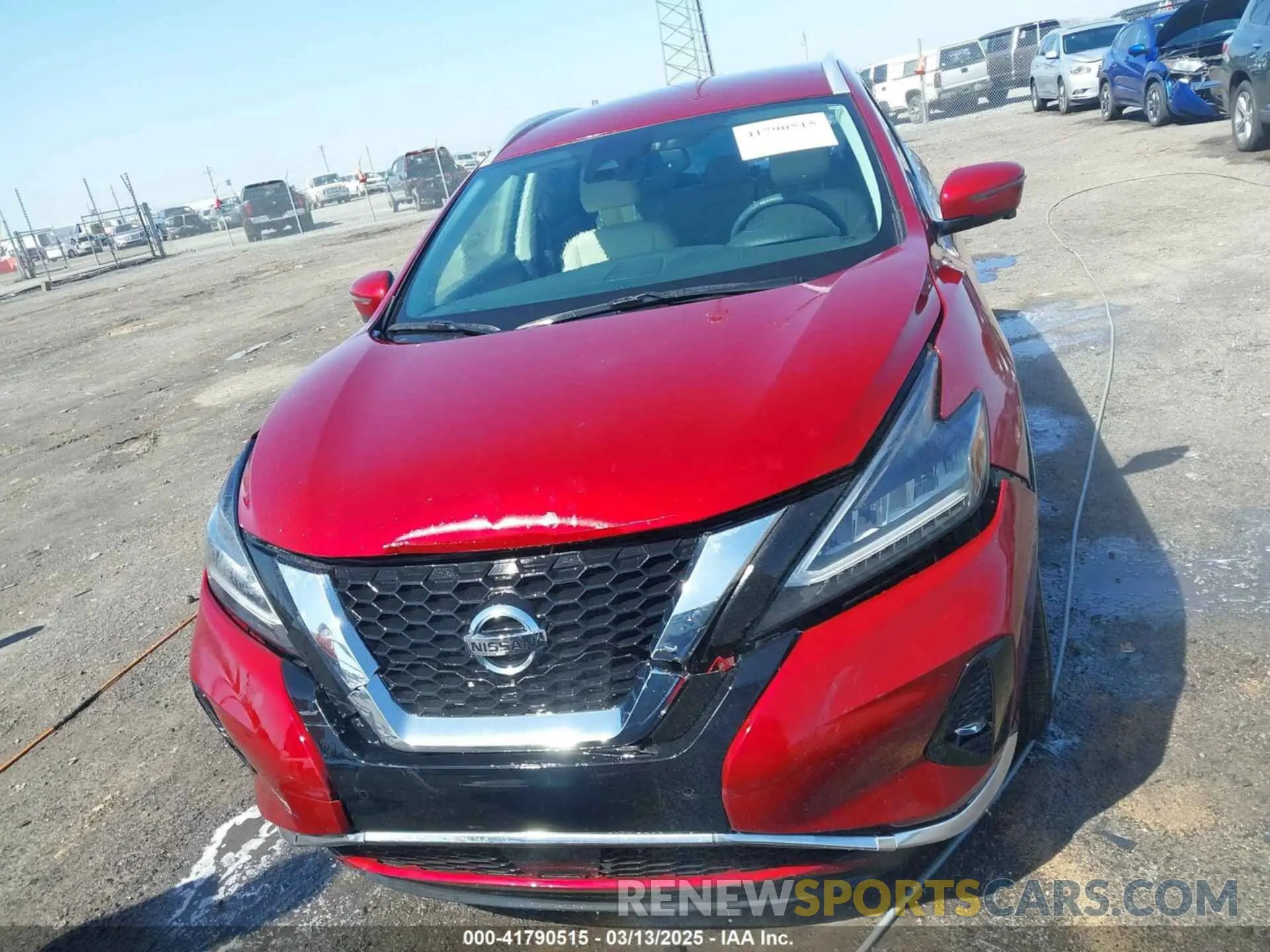 12 Photograph of a damaged car 5N1AZ2CJ8NC107826 NISSAN MURANO 2022