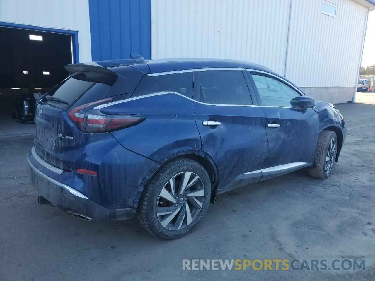 3 Фотография поврежденного автомобиля 5N1AZ2CS0NC119008 NISSAN MURANO 2022