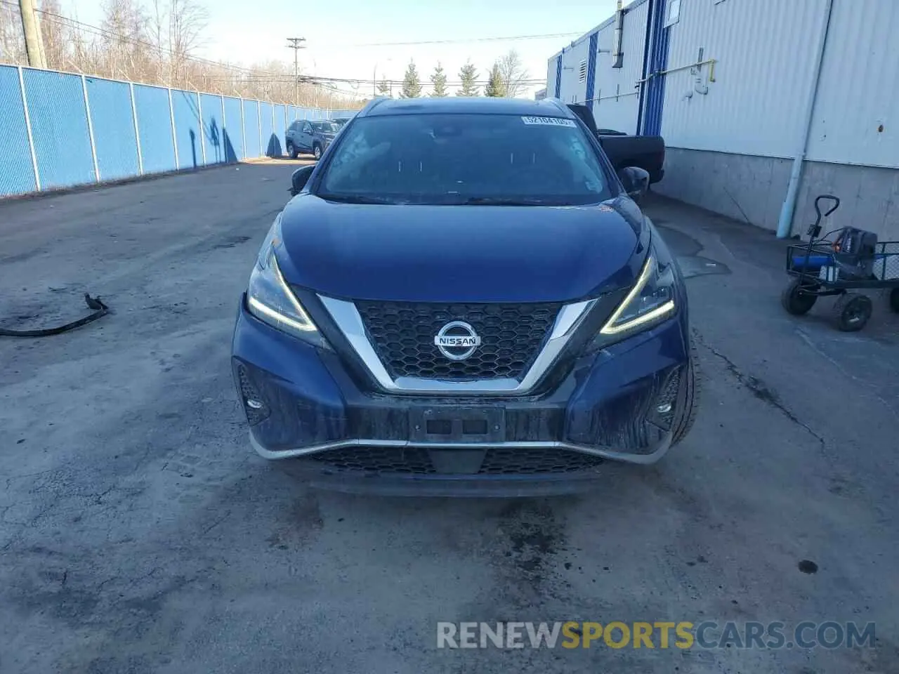 5 Фотография поврежденного автомобиля 5N1AZ2CS0NC119008 NISSAN MURANO 2022