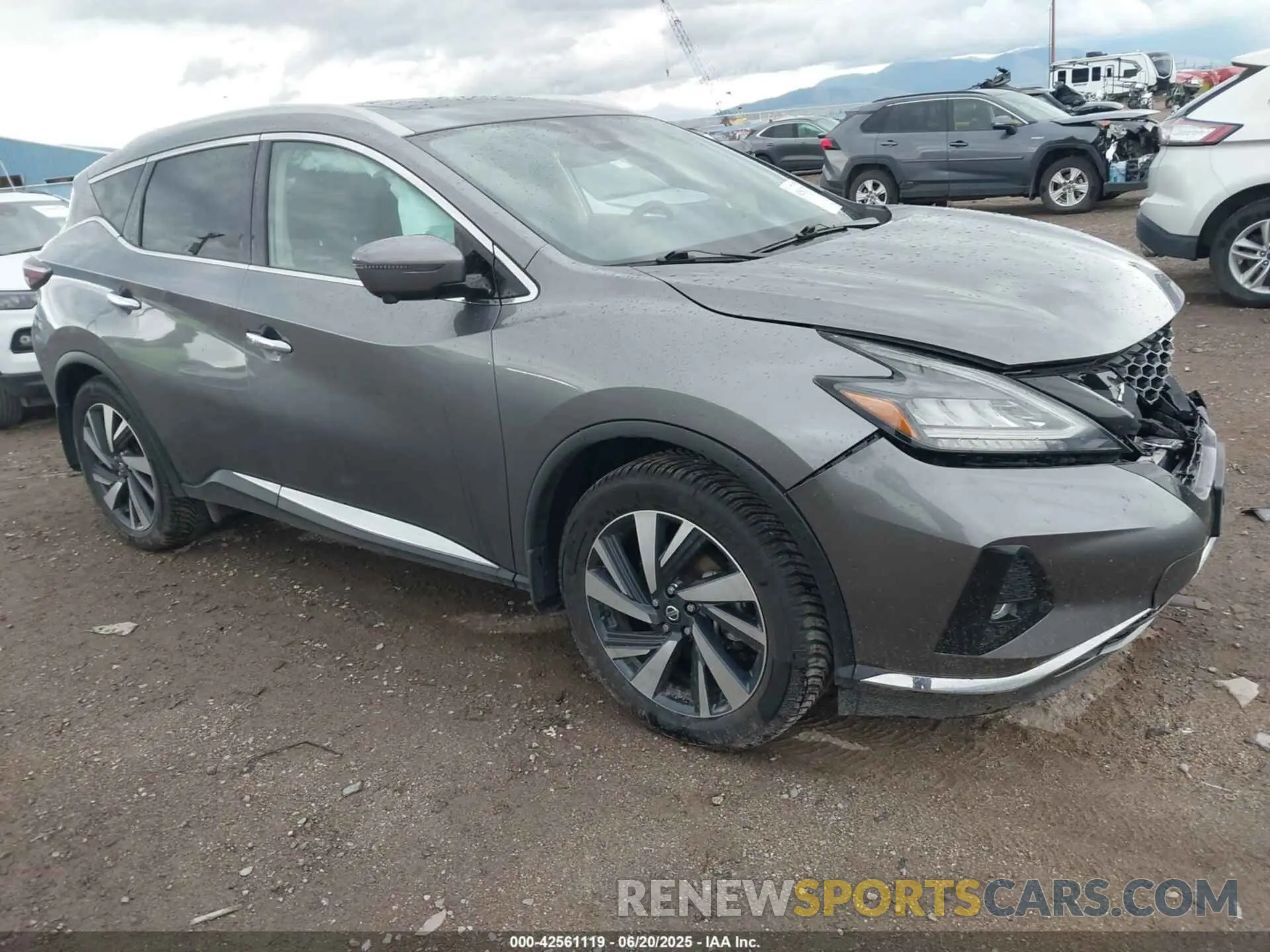 1 Photograph of a damaged car 5N1AZ2CSXNC127942 NISSAN MURANO 2022