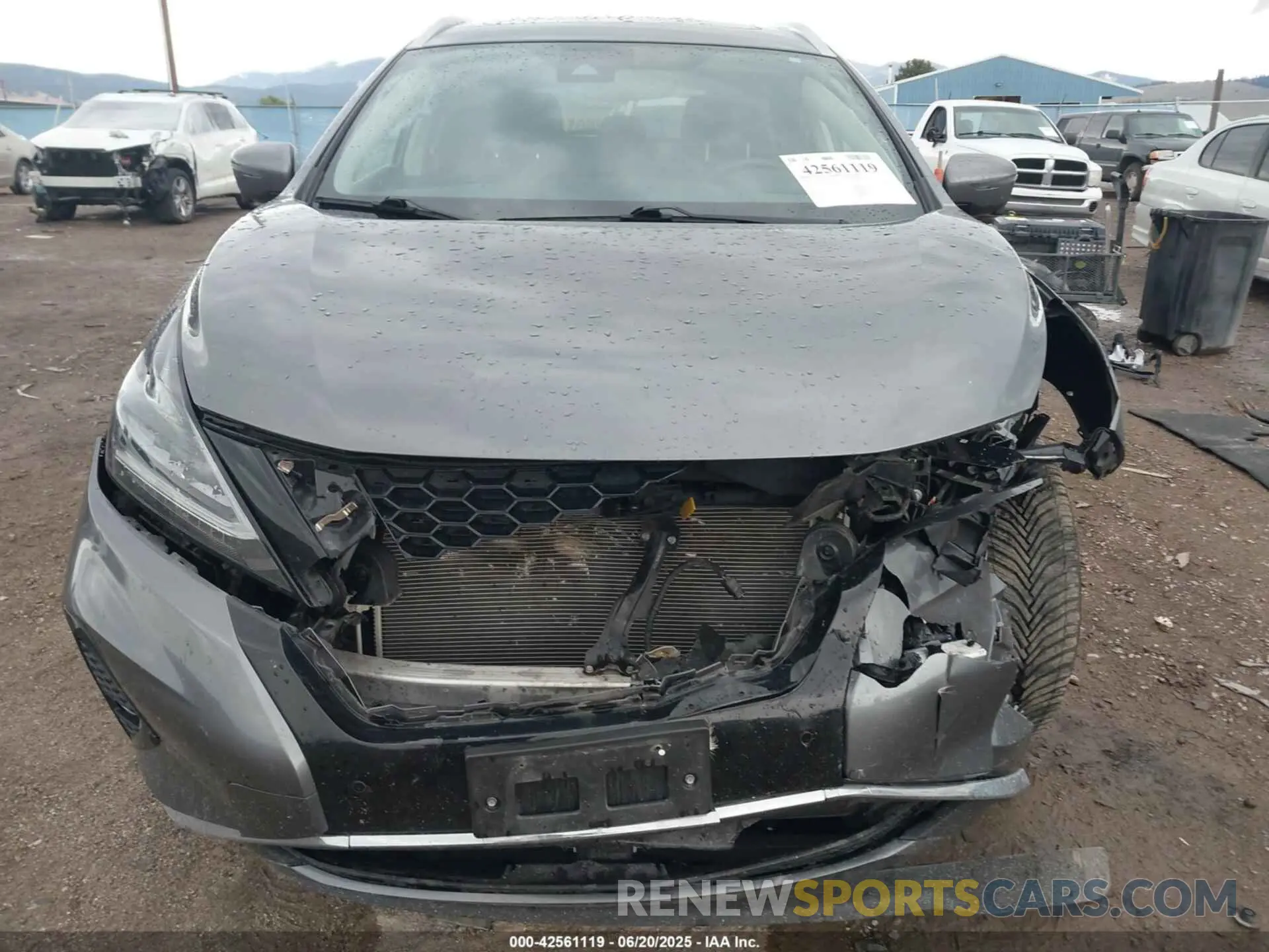 13 Photograph of a damaged car 5N1AZ2CSXNC127942 NISSAN MURANO 2022