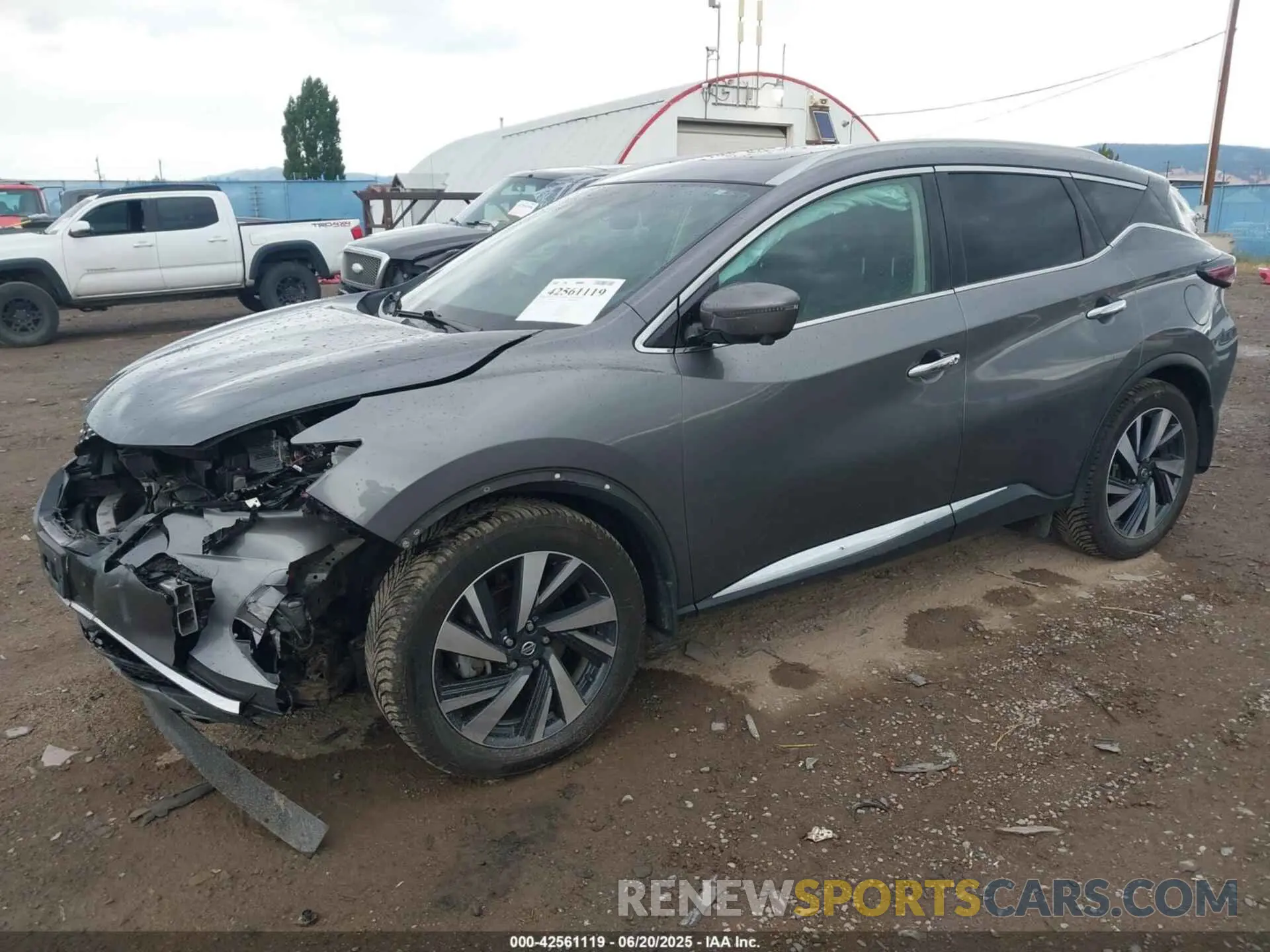 2 Photograph of a damaged car 5N1AZ2CSXNC127942 NISSAN MURANO 2022