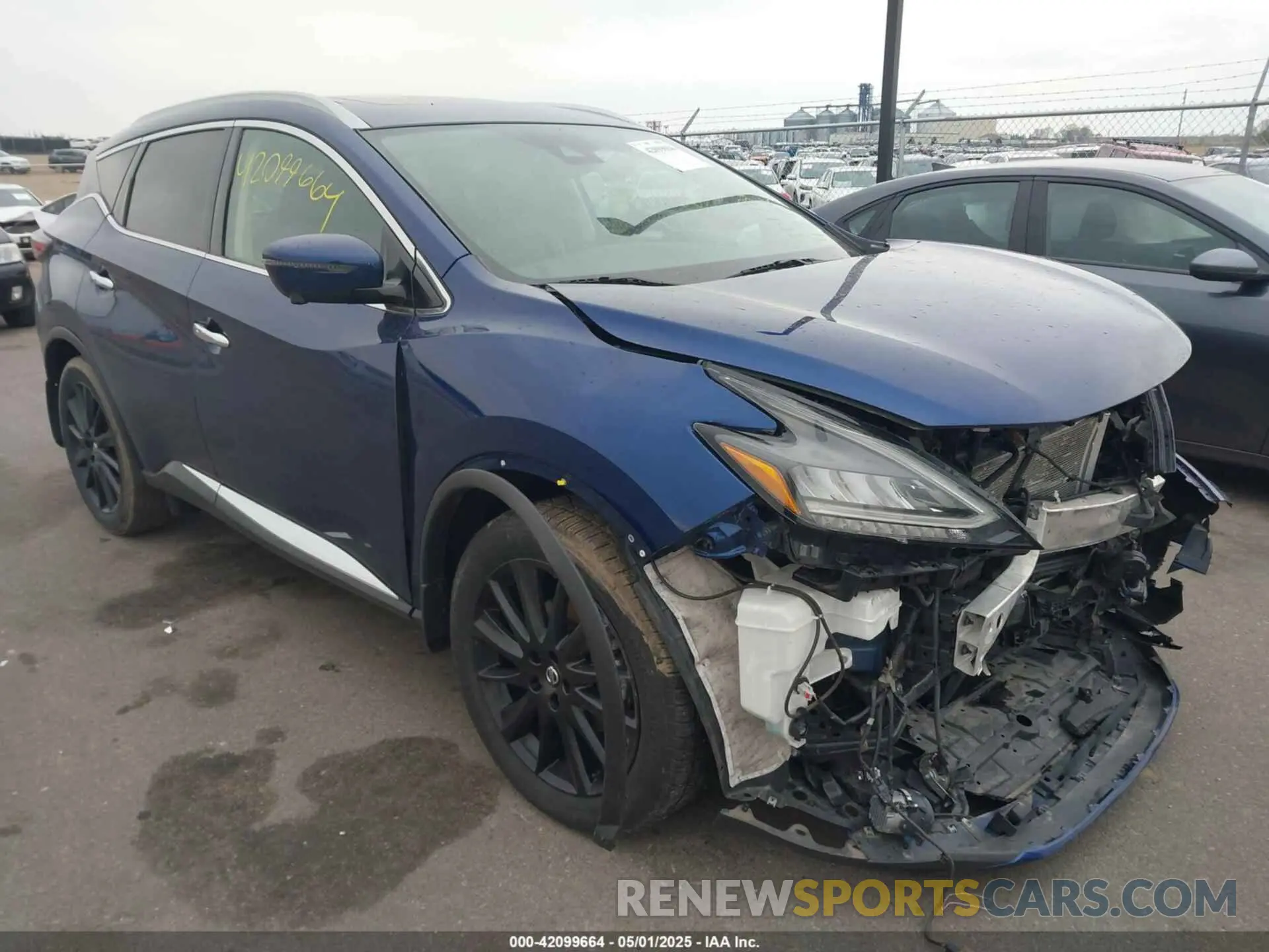 1 Фотография поврежденного автомобиля 5N1AZ2DS1NC125303 NISSAN MURANO 2022
