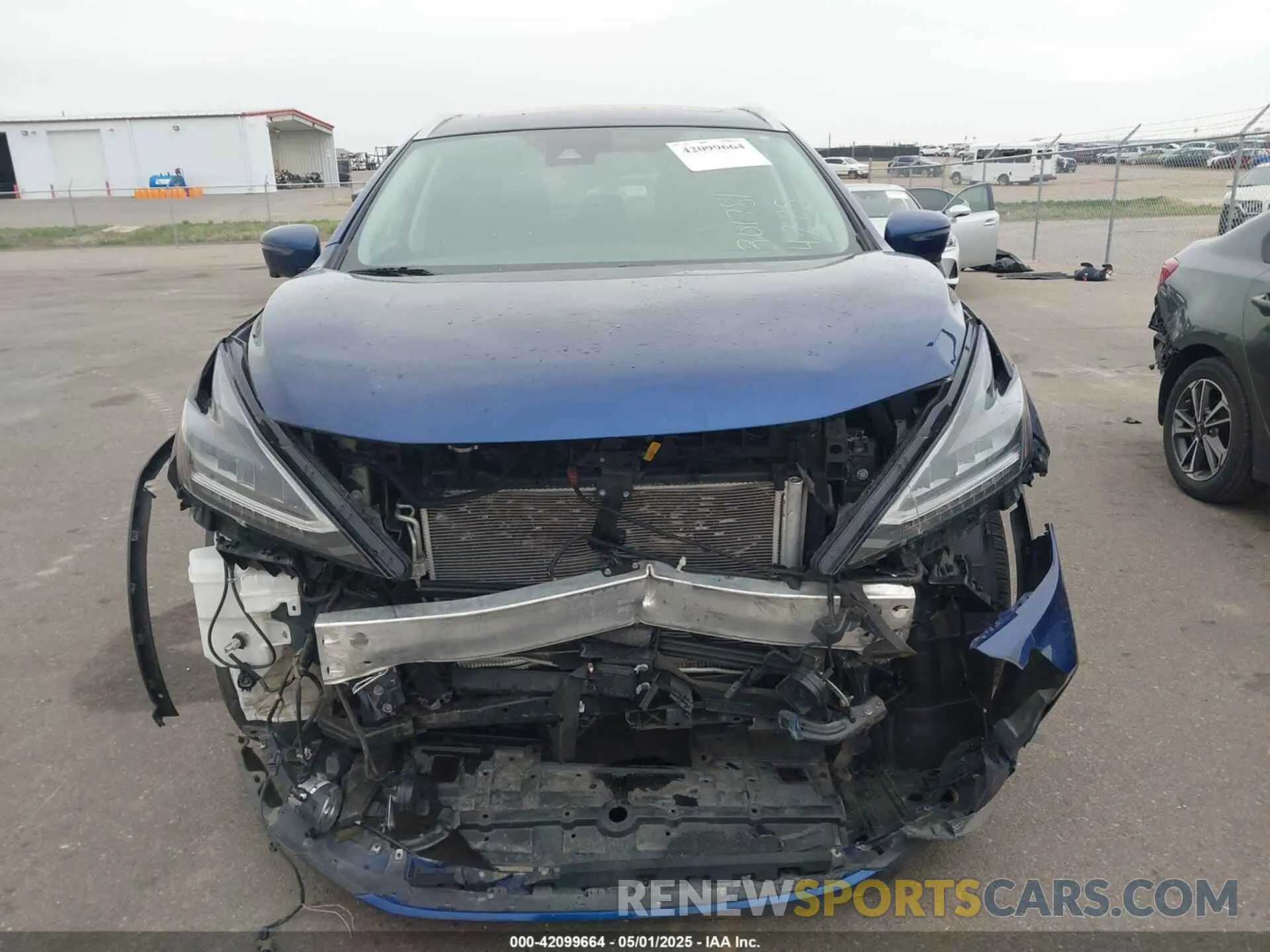 12 Фотография поврежденного автомобиля 5N1AZ2DS1NC125303 NISSAN MURANO 2022