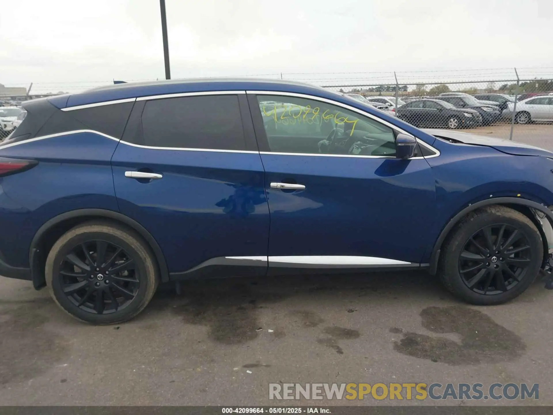 13 Фотография поврежденного автомобиля 5N1AZ2DS1NC125303 NISSAN MURANO 2022