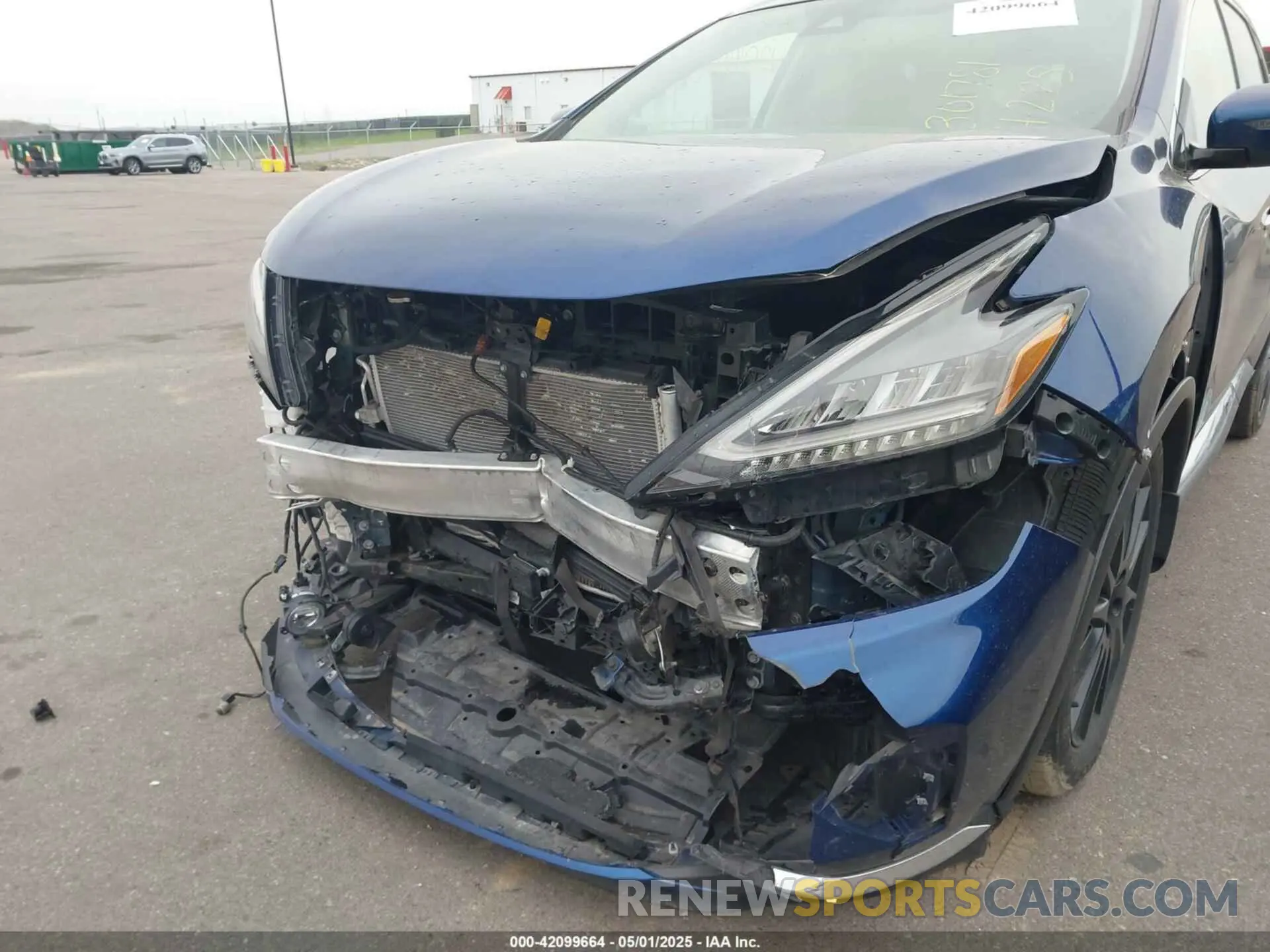6 Фотография поврежденного автомобиля 5N1AZ2DS1NC125303 NISSAN MURANO 2022