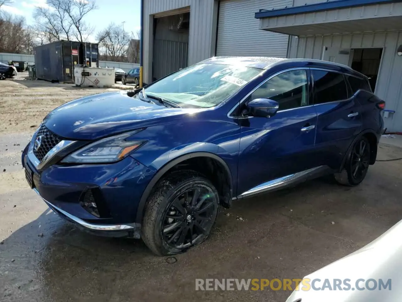 1 Photograph of a damaged car 5N1AZ2DS9NC112685 NISSAN MURANO 2022