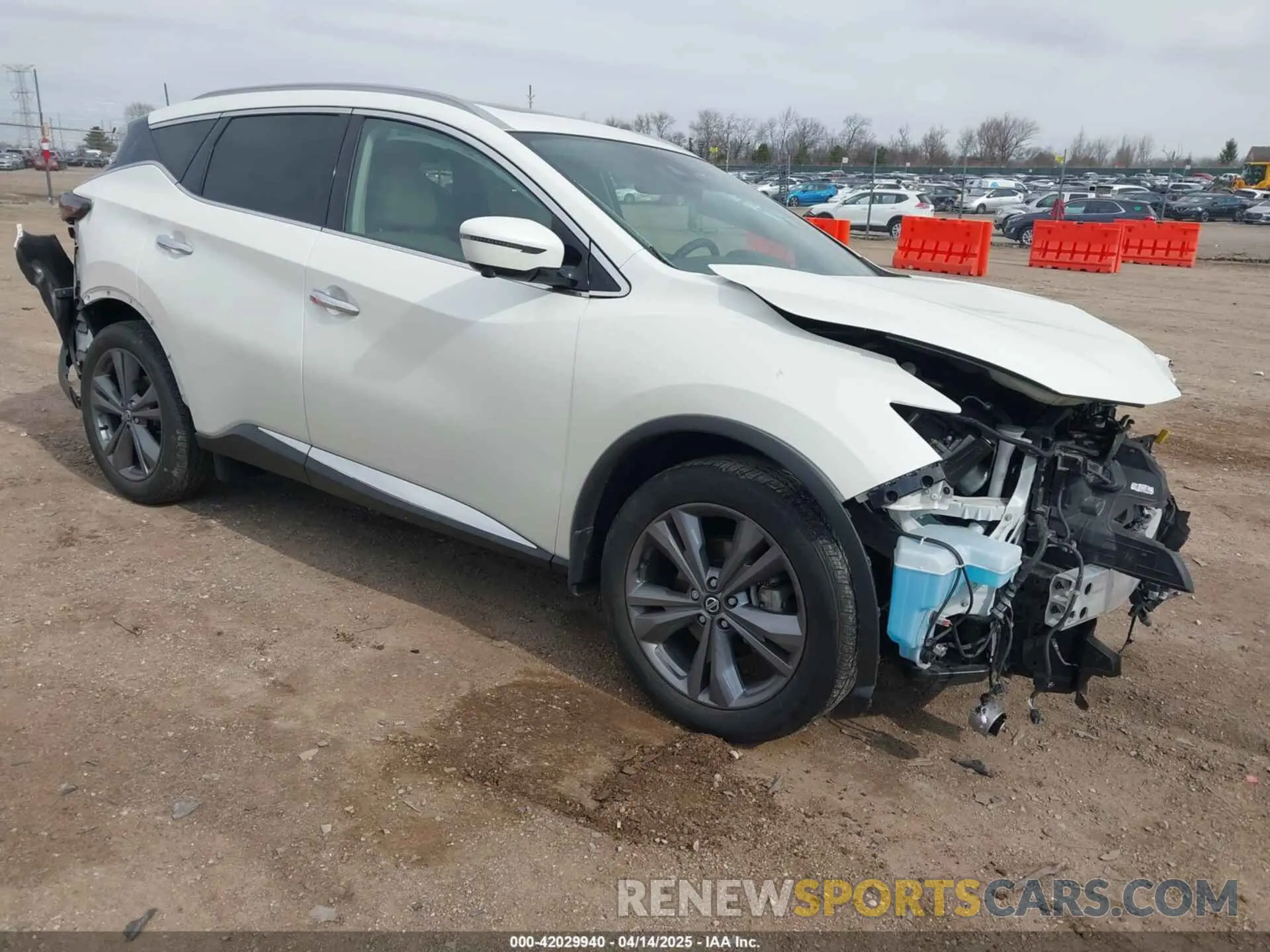 1 Photograph of a damaged car 5N1AZ2DSXNC112047 NISSAN MURANO 2022