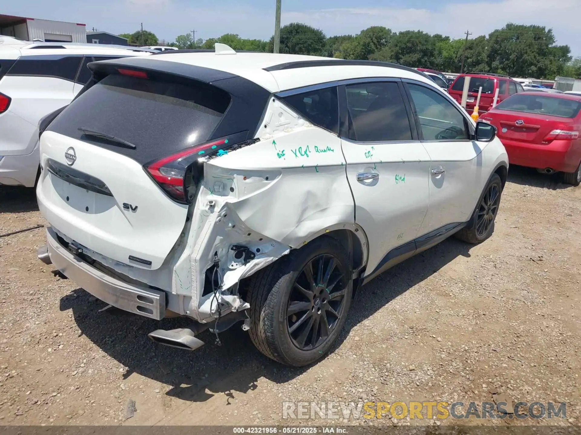 4 Фотография поврежденного автомобиля 5N1AZ2BJ0PC113527 NISSAN MURANO 2023