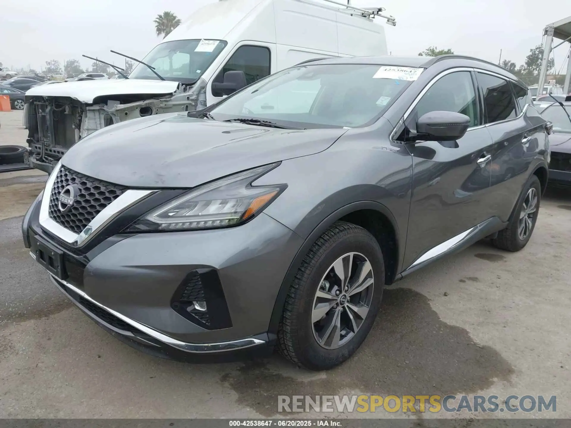 2 Photograph of a damaged car 5N1AZ2BJ6PC128114 NISSAN MURANO 2023